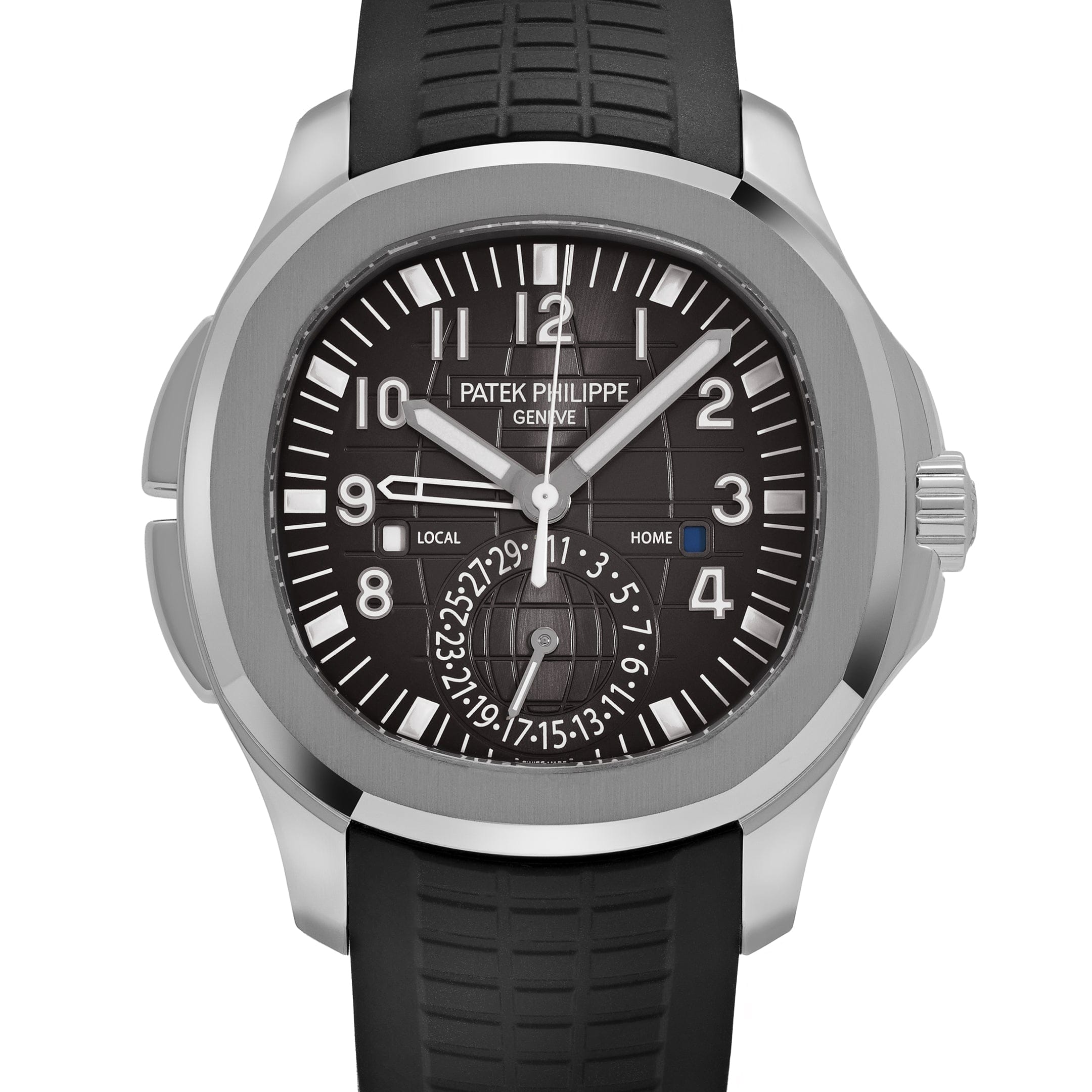 Patek Philippe Aquanaut 5164A-001 'Travel Time' Stainless Steel Black Dial (2015)