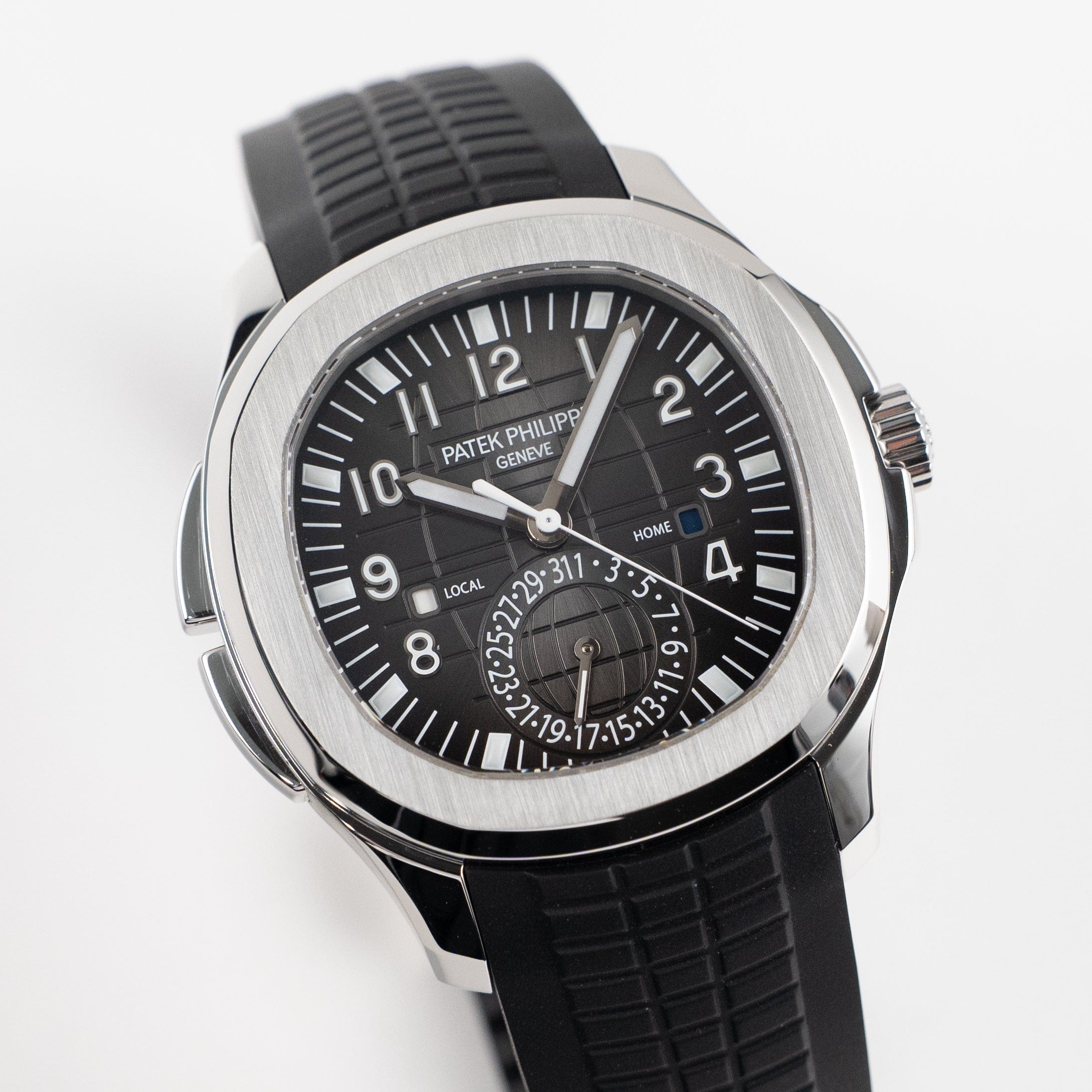 Patek Philippe Aquanaut 5164A-001 'Travel Time' Stainless Steel Black Dial (2019)