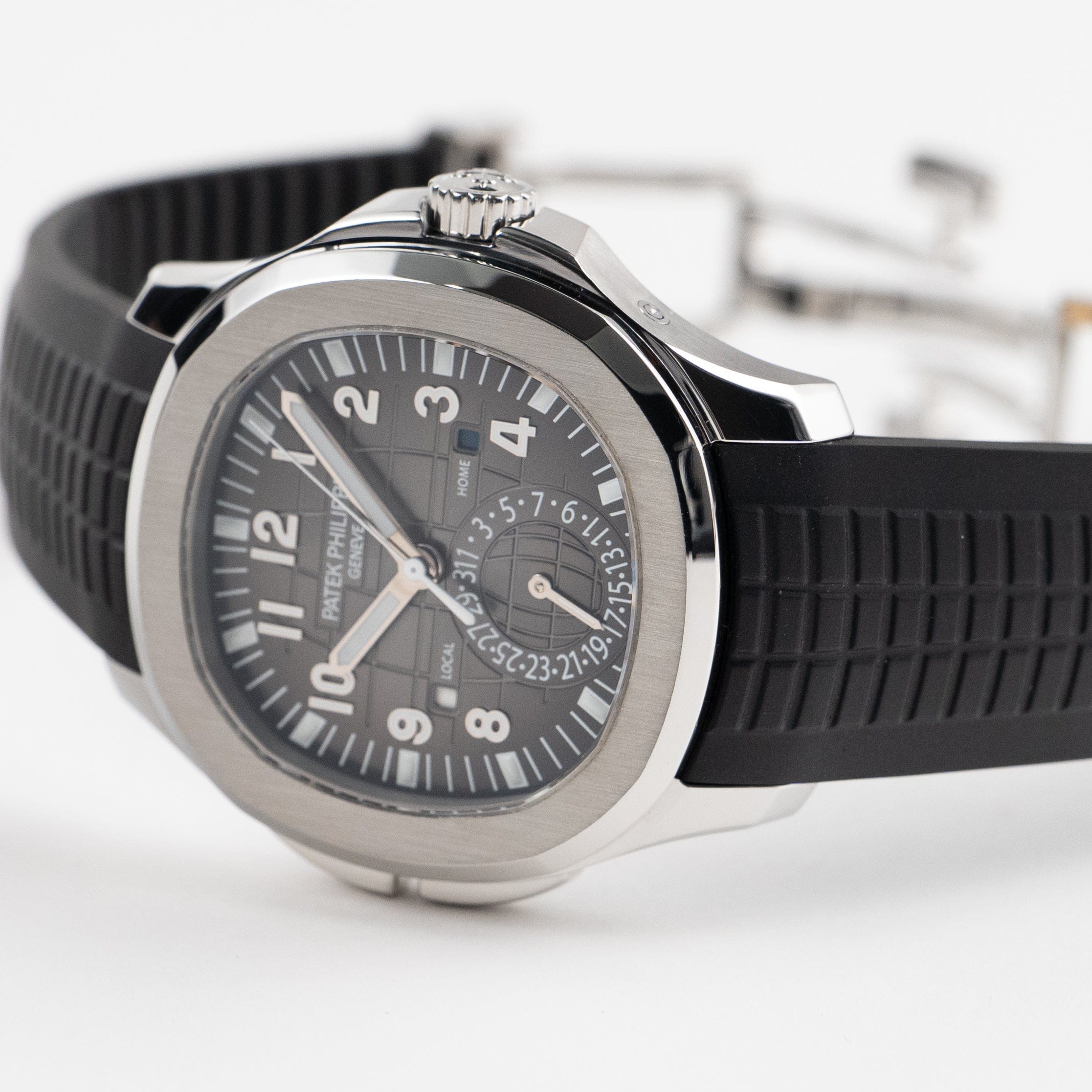 Patek Philippe Aquanaut 5164A-001 'Travel Time' Stainless Steel Black Dial (2019)