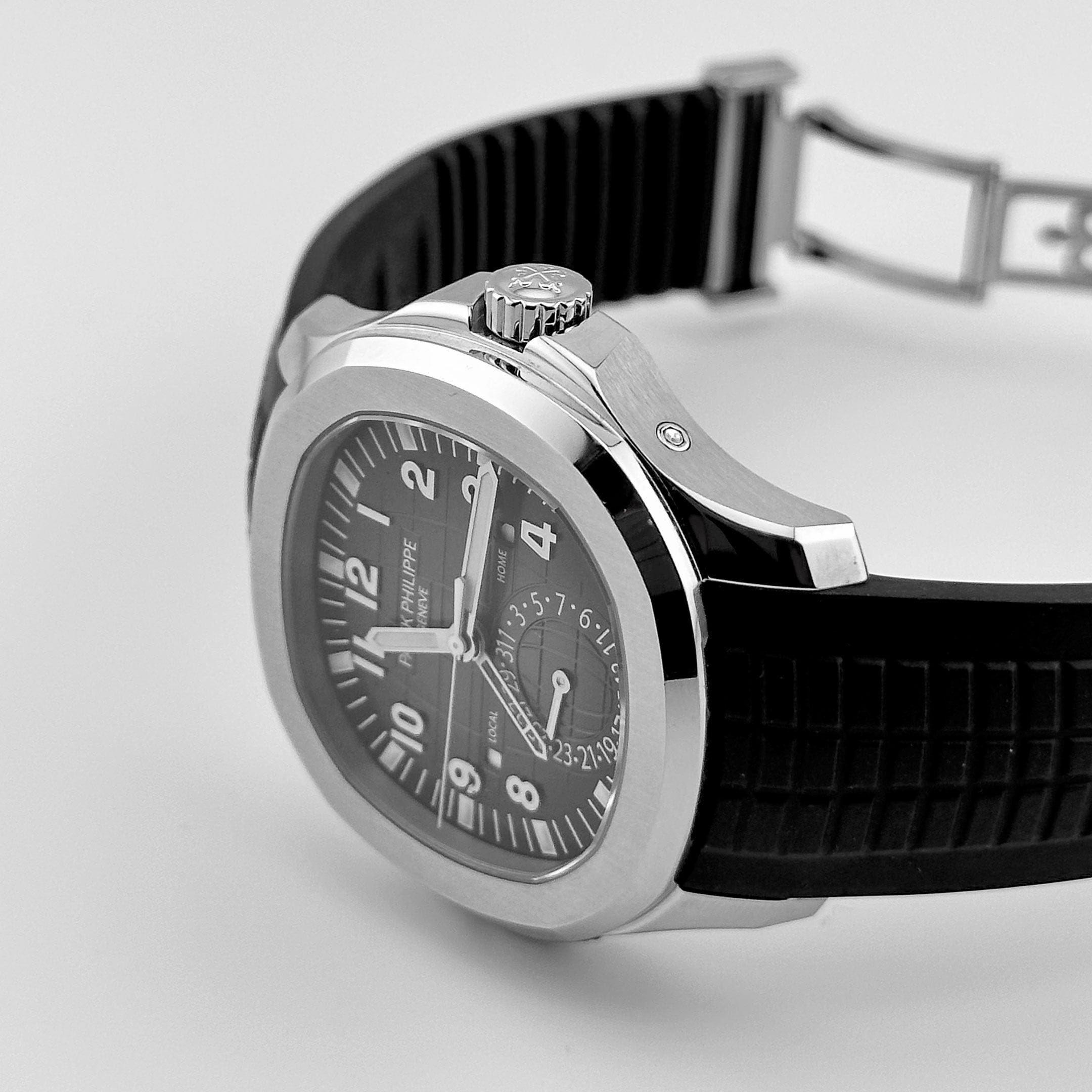 Patek Philippe Aquanaut 5164A-001 'Travel Time' Stainless Steel Black Dial (2022)