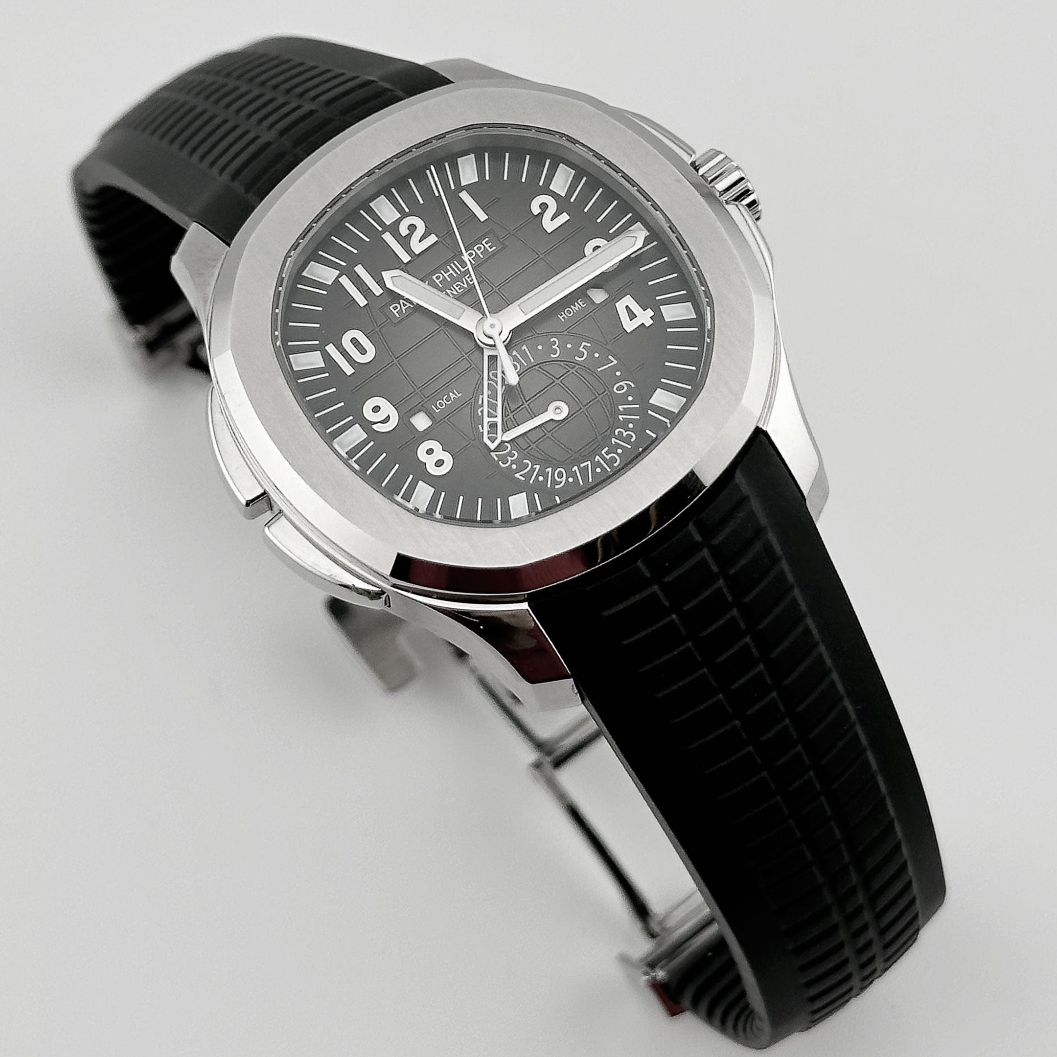 Patek Philippe Aquanaut 5164A-001 'Travel Time' Stainless Steel Black Dial (2022)