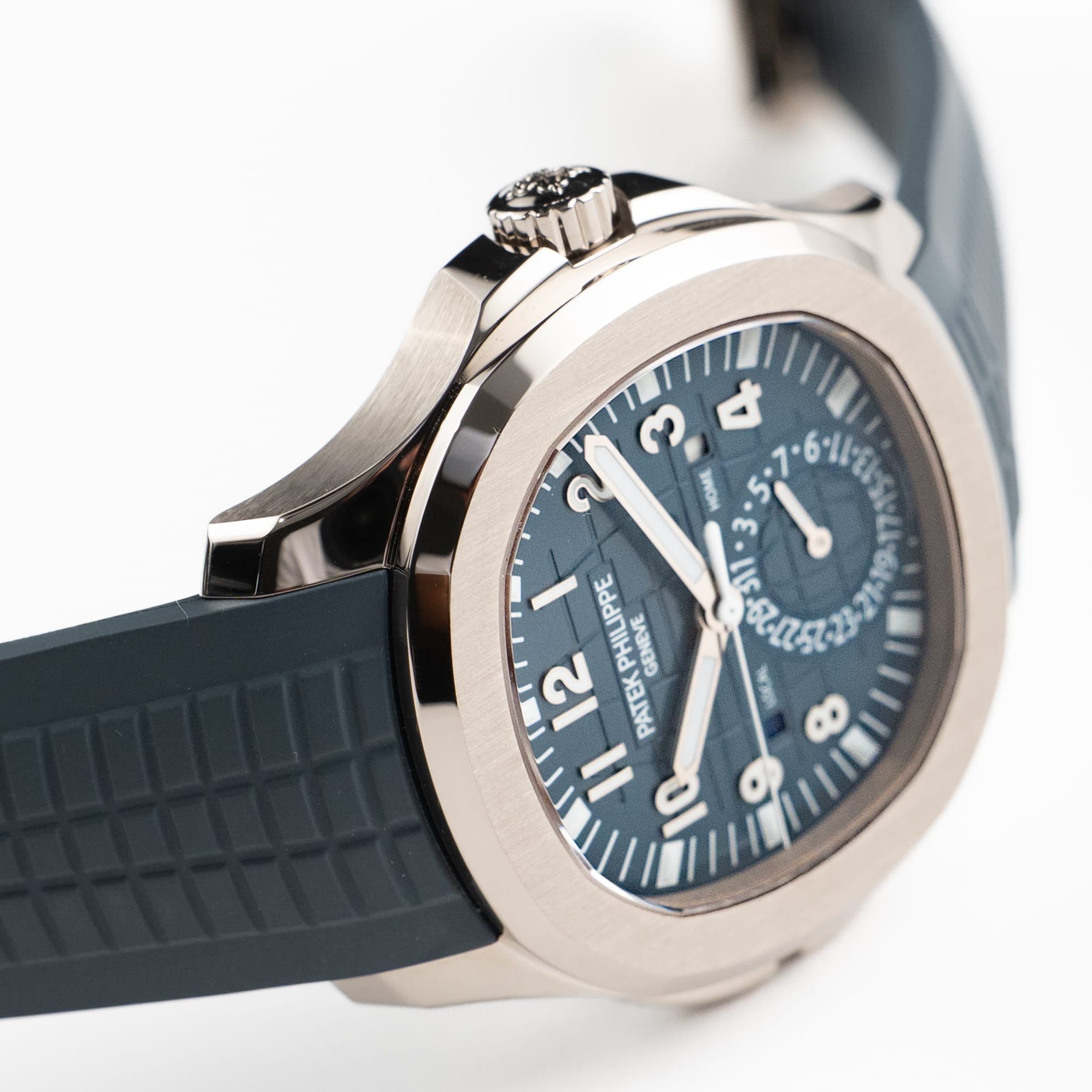 Patek Philippe Aquanaut 5164G-001 'Travel Time' White Gold Blue-Gray Dial (2026)