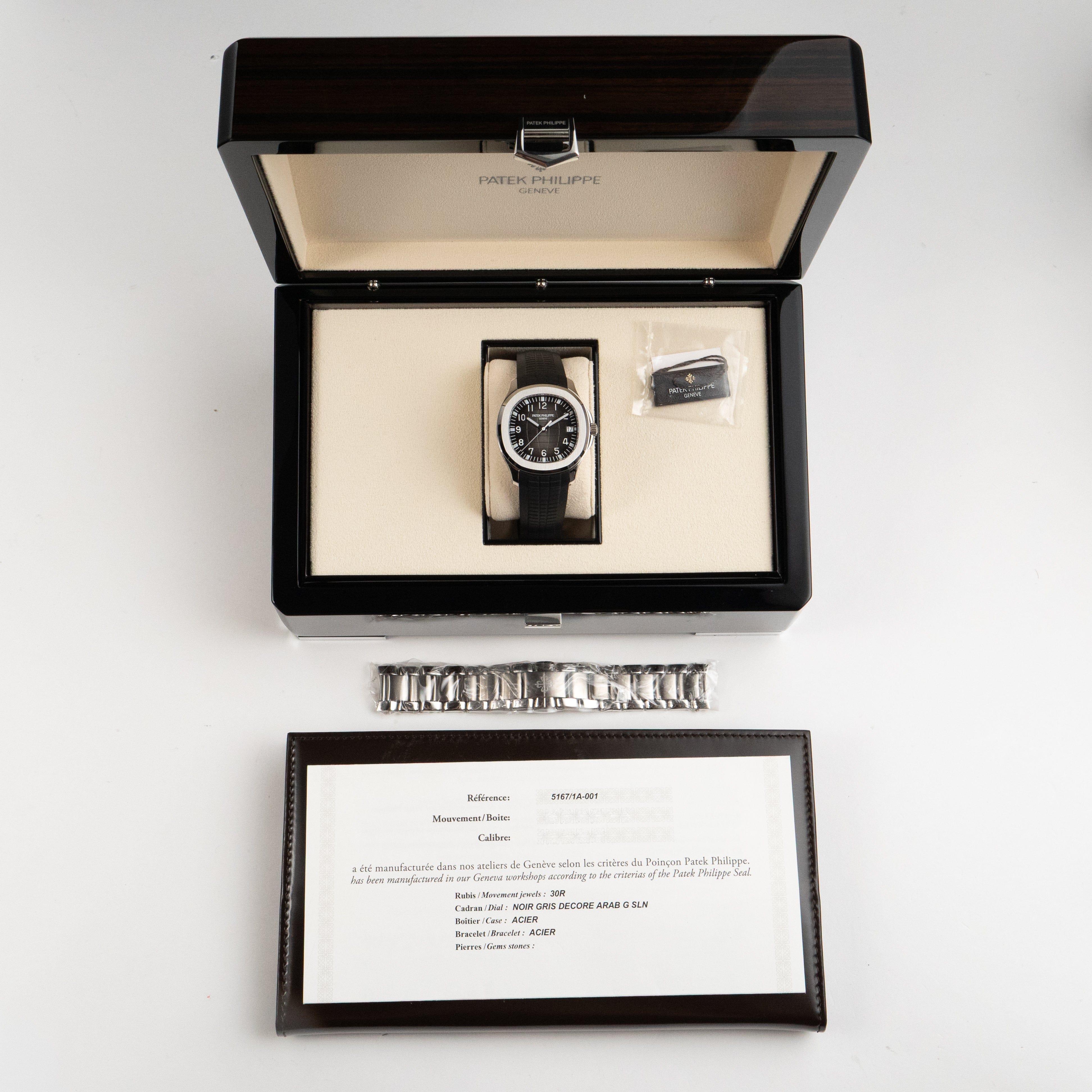 Patek Philippe Aquanaut 5167/1A-001 Stainless Steel Black Dial (2022)