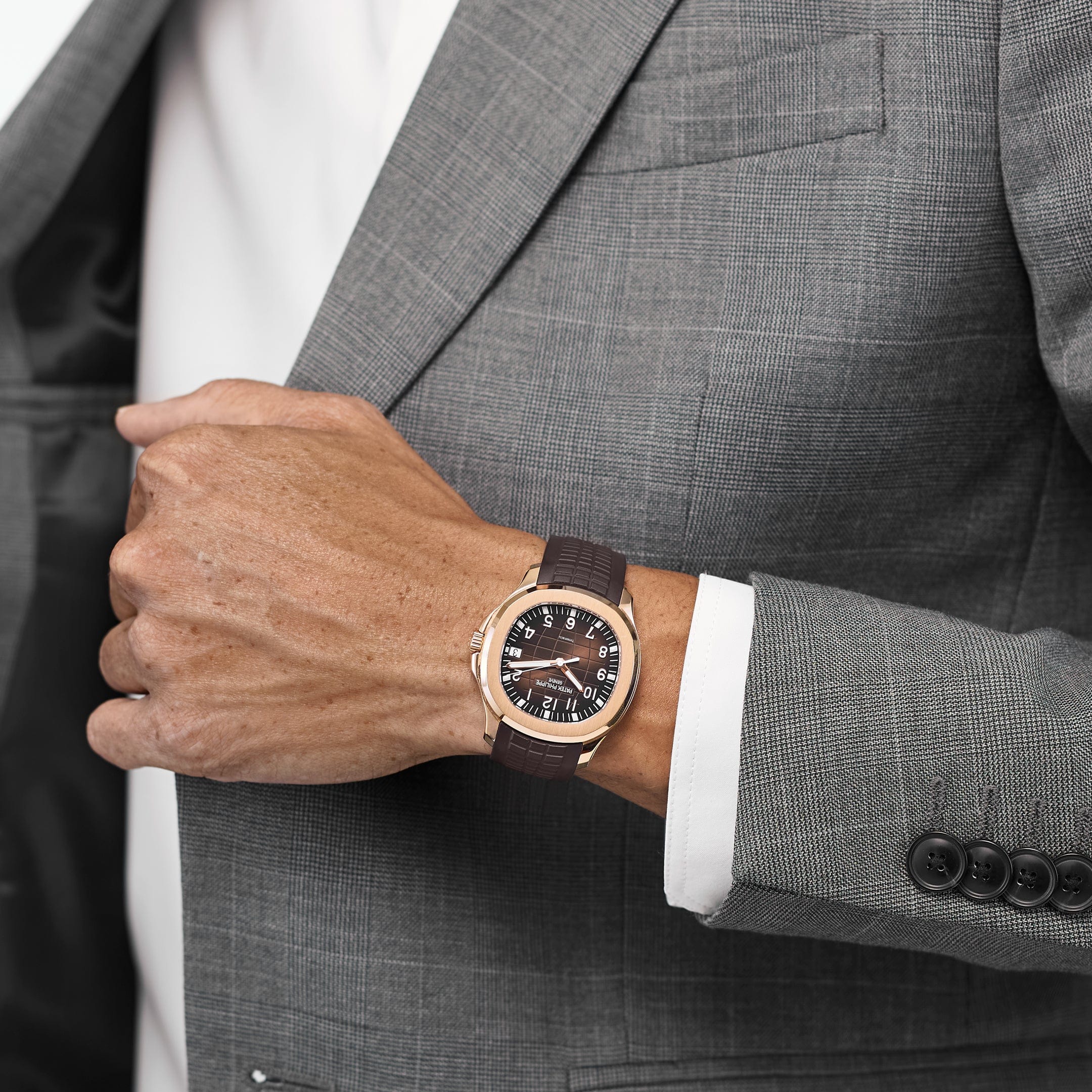 Patek Philippe Aquanaut 5167R-001 ‘Tiffany & Co.’ Rose Gold Brown Dial (2020)