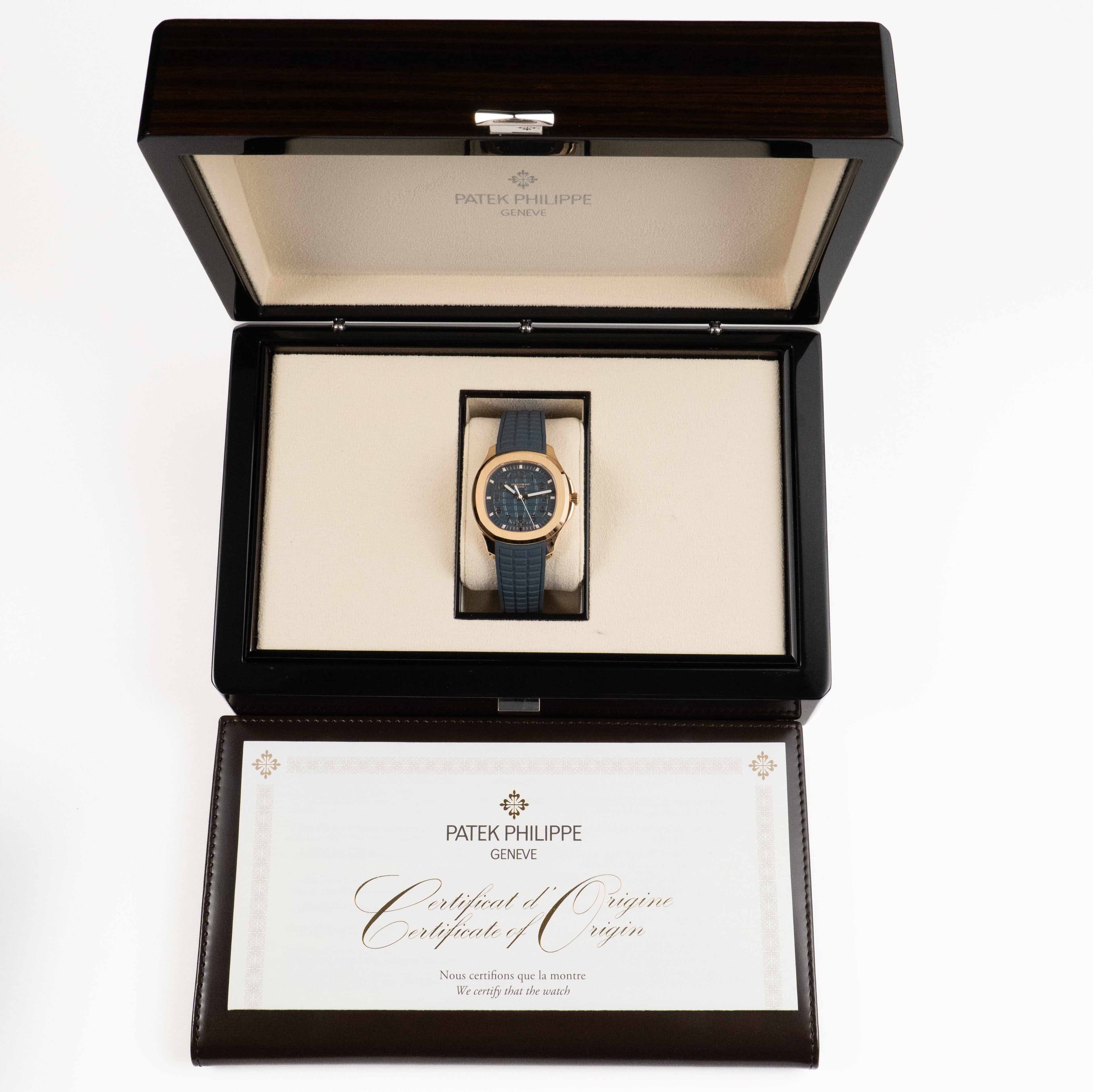 Patek Philippe Aquanaut 5269R-001 'Travel Time' Quartz Rose Gold Blue Dial (2024)