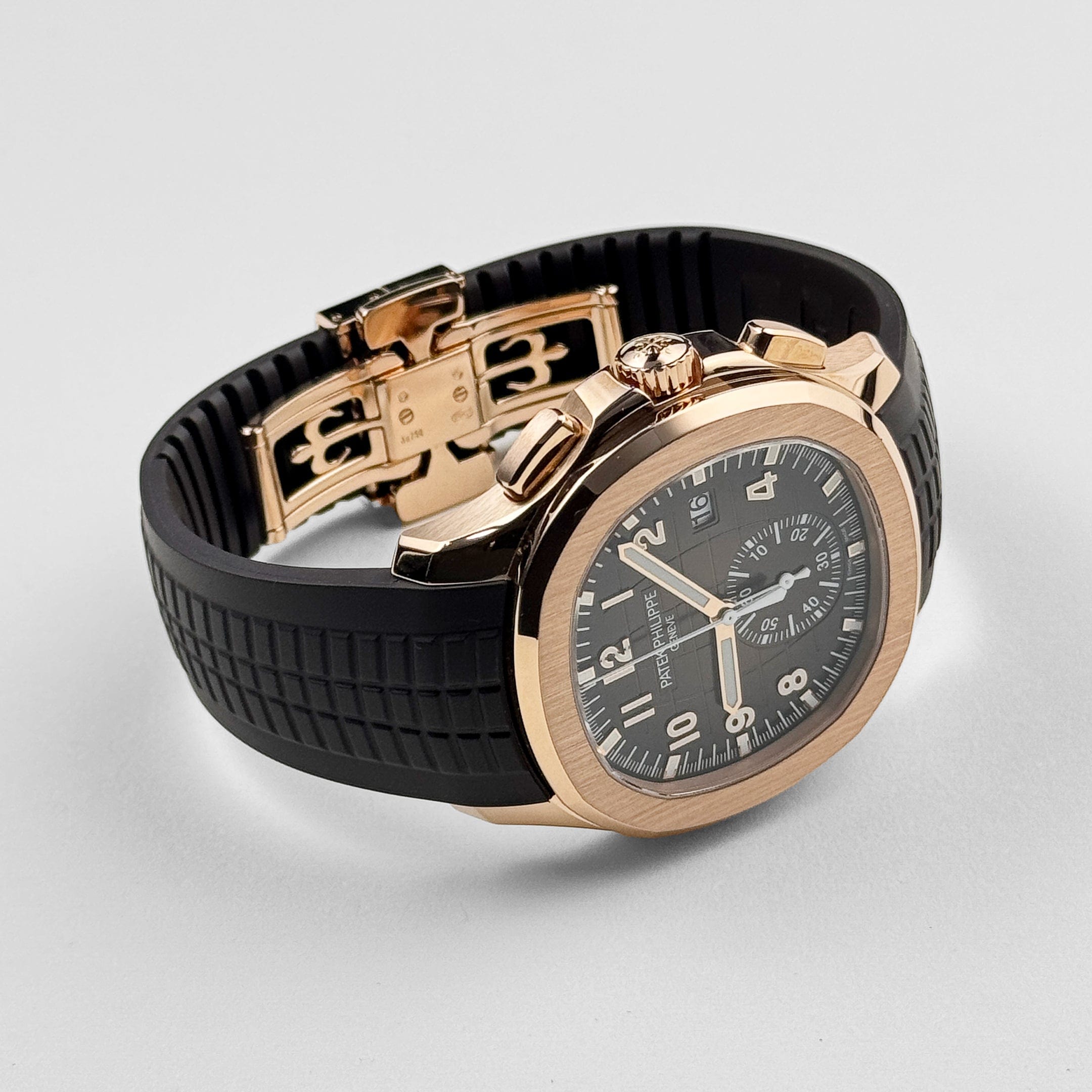 Patek Philippe Aquanaut 5968R-001 Chronograph Rose Gold Brown Dial (2023)