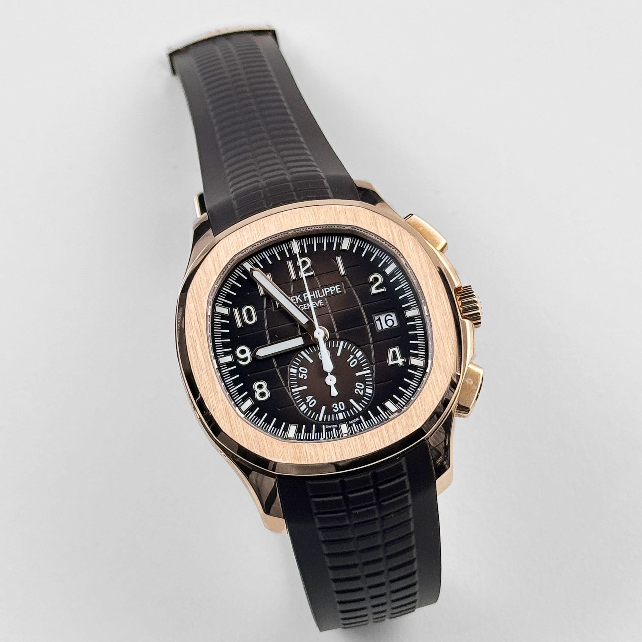 Patek Philippe Aquanaut 5968R-001 Chronograph Rose Gold Brown Dial (2023)