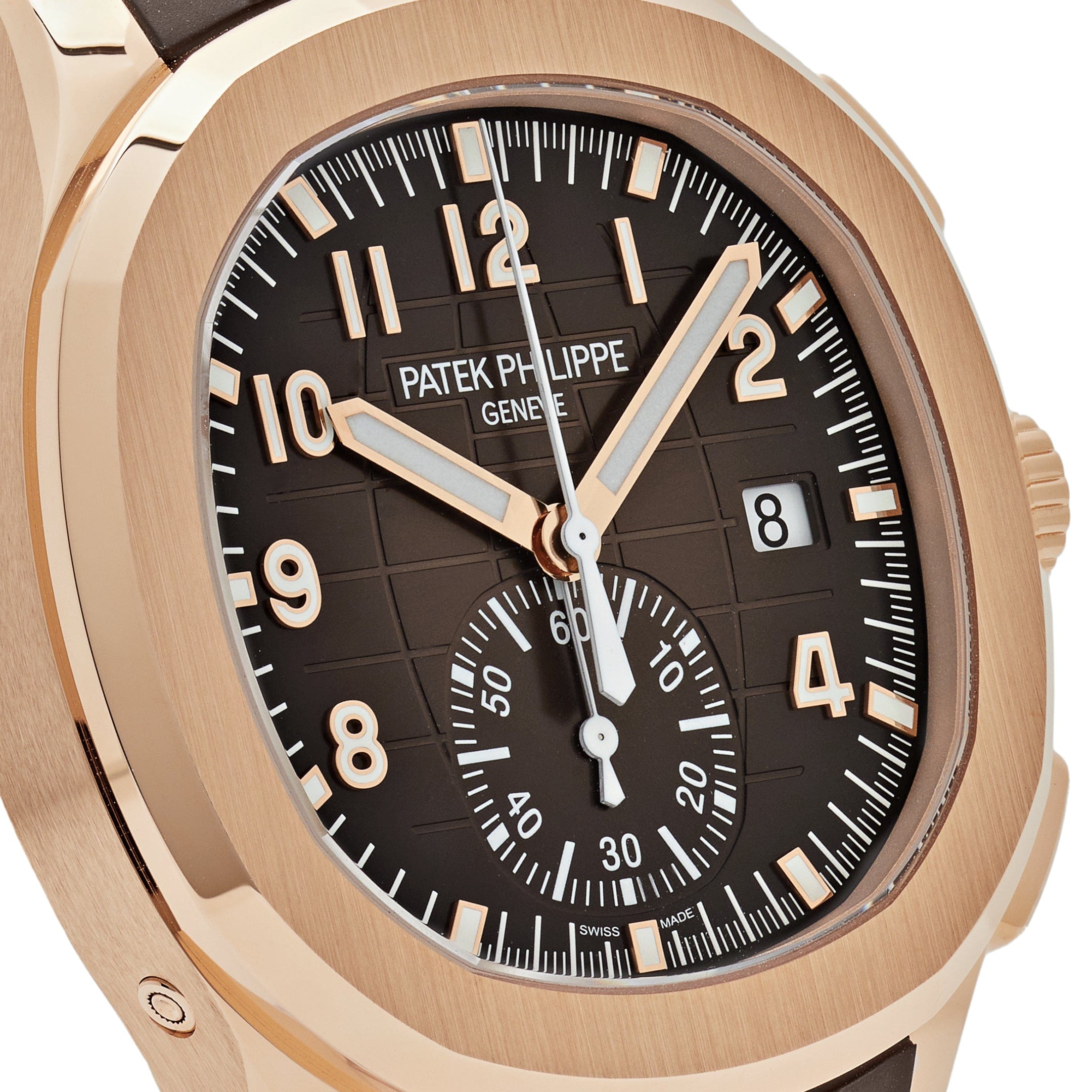 Patek Philippe Aquanaut 5968R-001 Chronograph Rose Gold Brown Dial (2024)