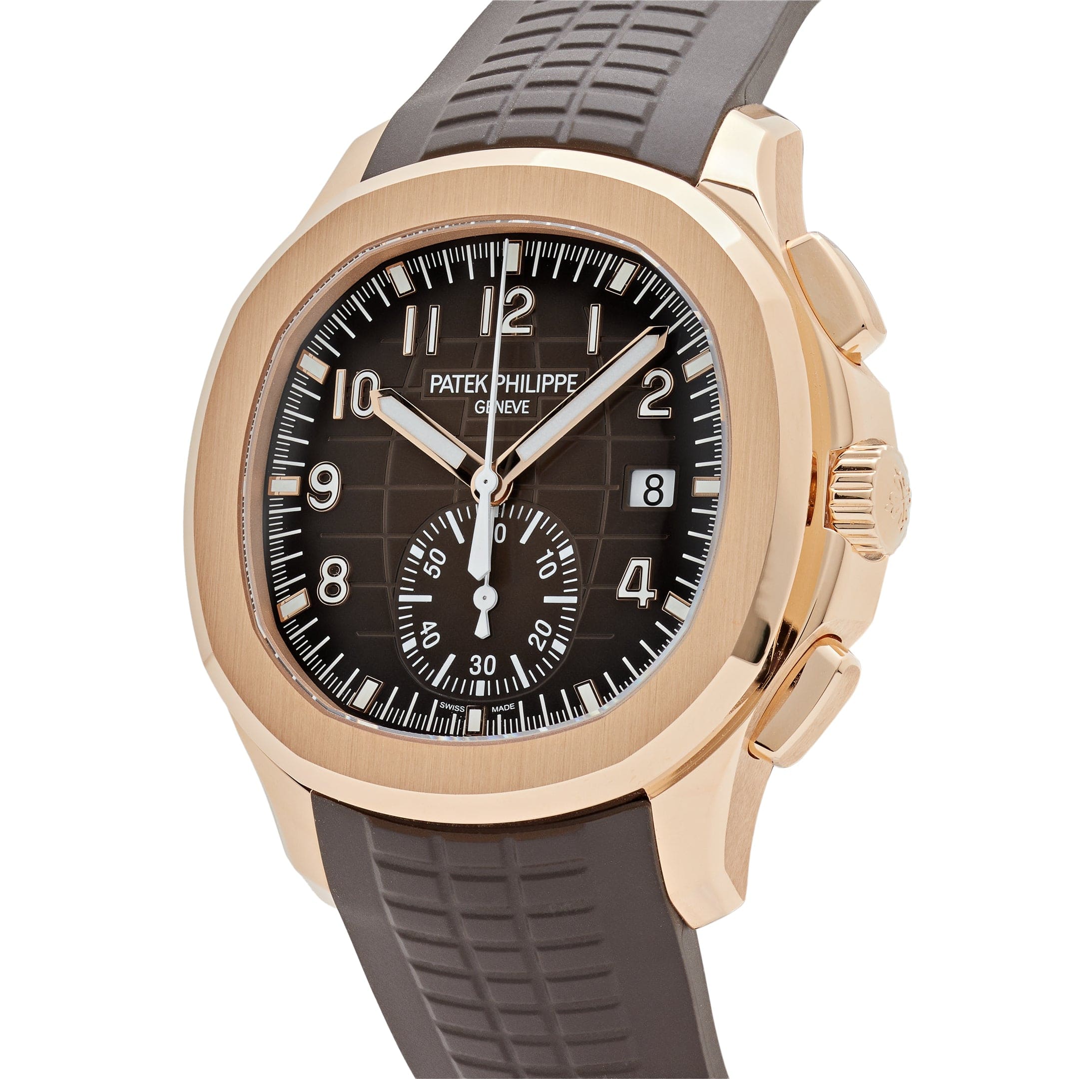 Patek Philippe Aquanaut 5968R-001 Chronograph Rose Gold Brown Dial (2024)
