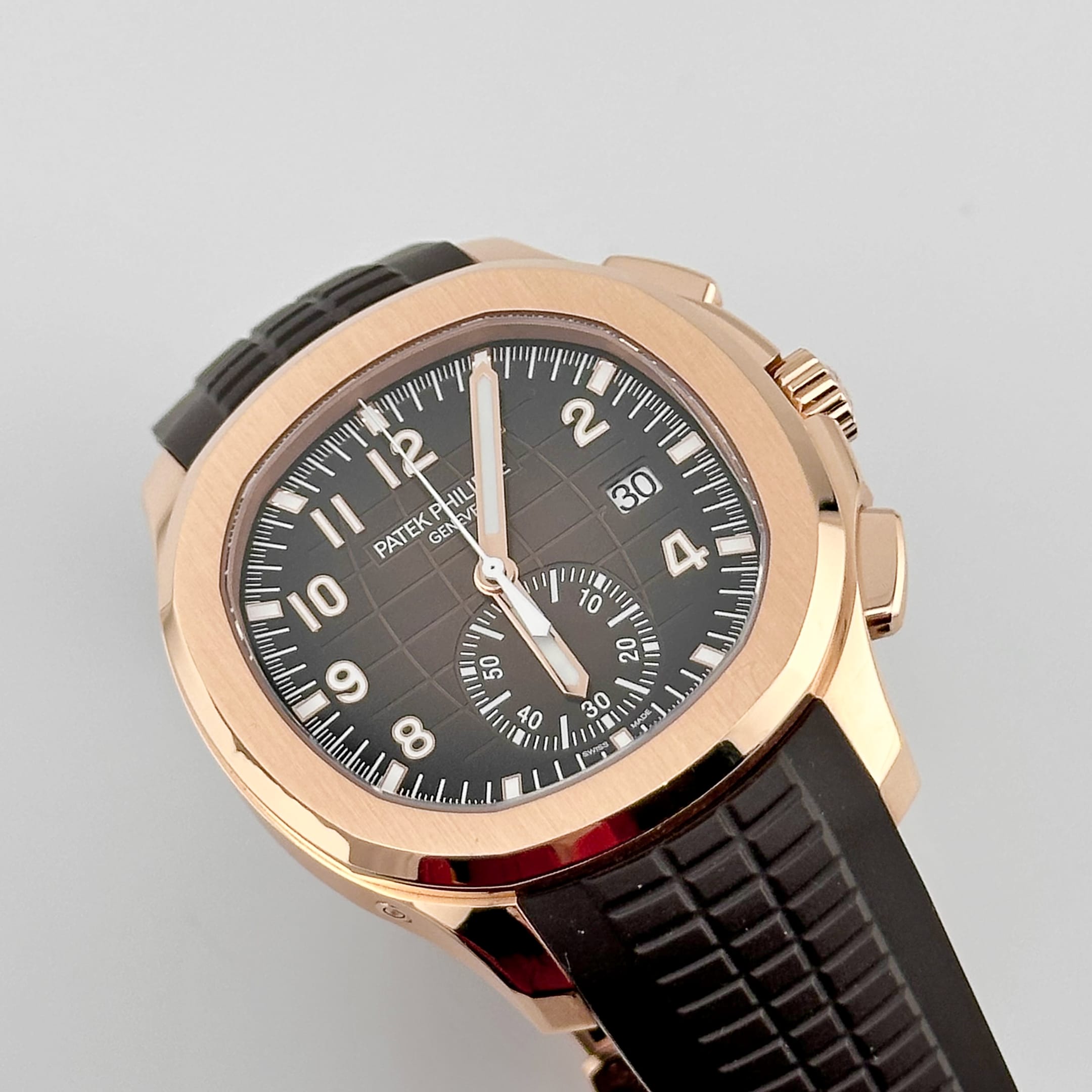 Patek Philippe Aquanaut 5968R-001 Chronograph Rose Gold Brown Dial (2025)