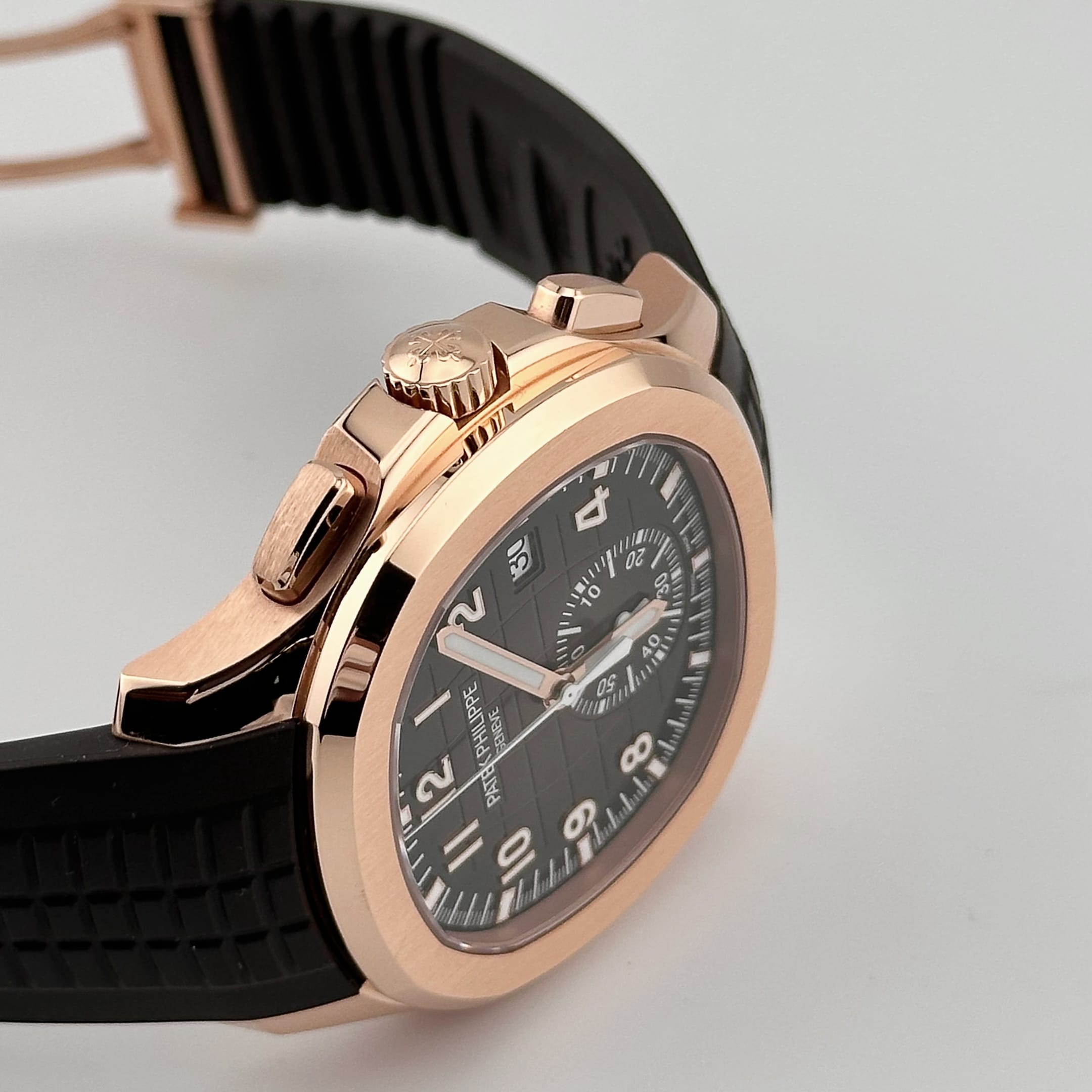 Patek Philippe Aquanaut 5968R-001 Chronograph Rose Gold Brown Dial (2025)