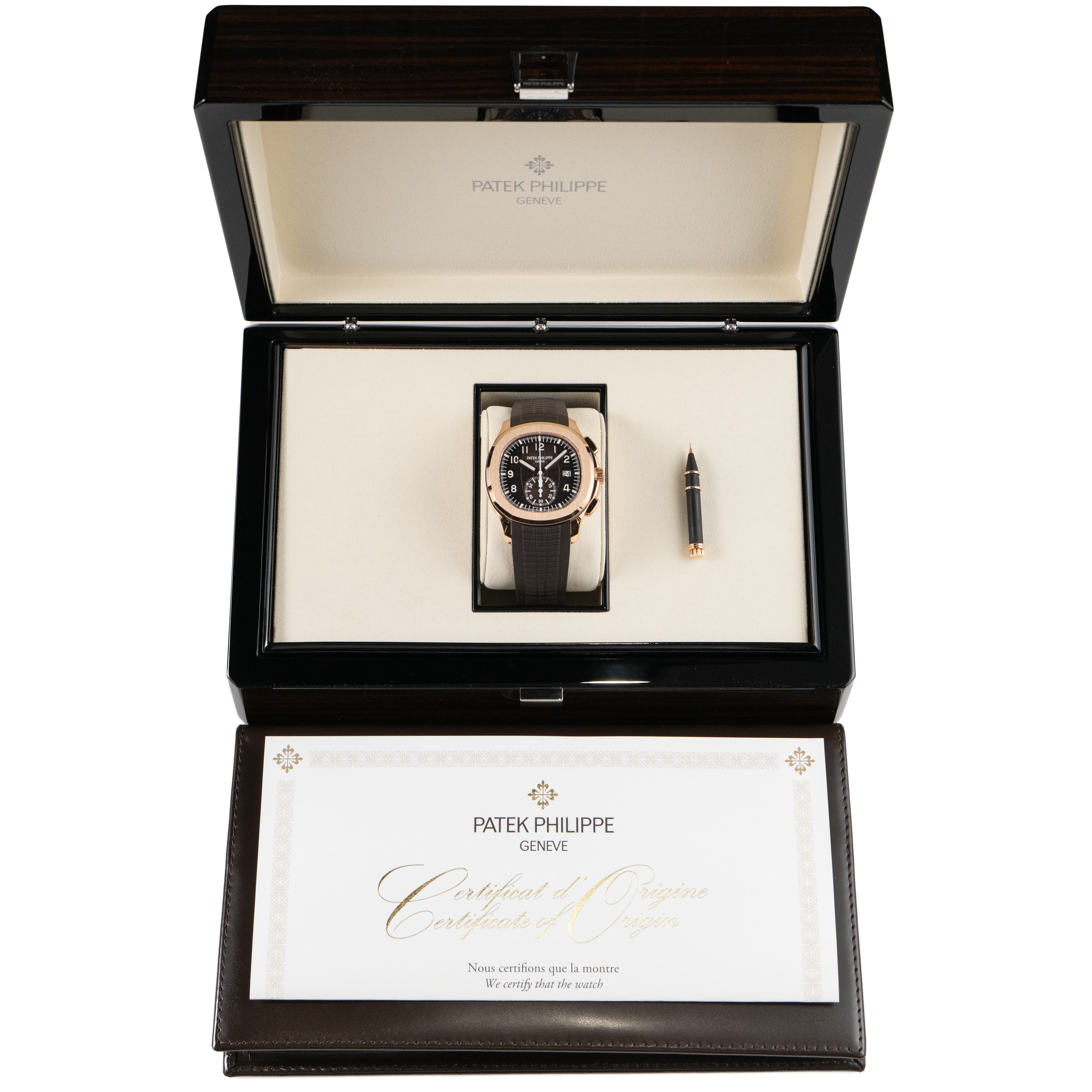 Patek Philippe Aquanaut 5968R-001 Chronograph Rose Gold Brown Dial (2026)