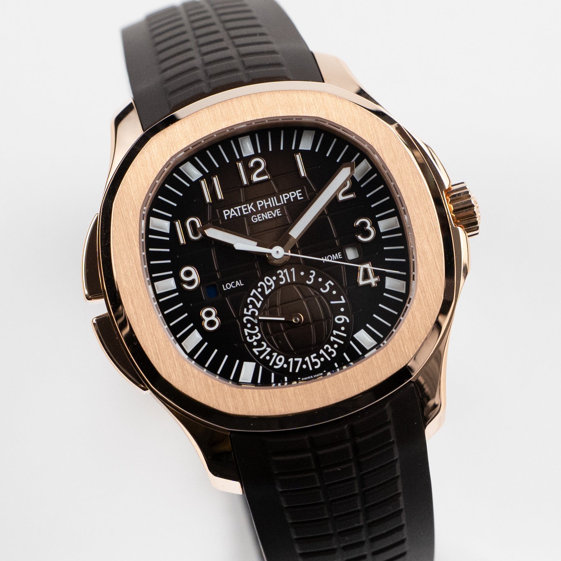 Patek Philippe Aquanaut 5968R-001 Chronograph Rose Gold Brown Dial