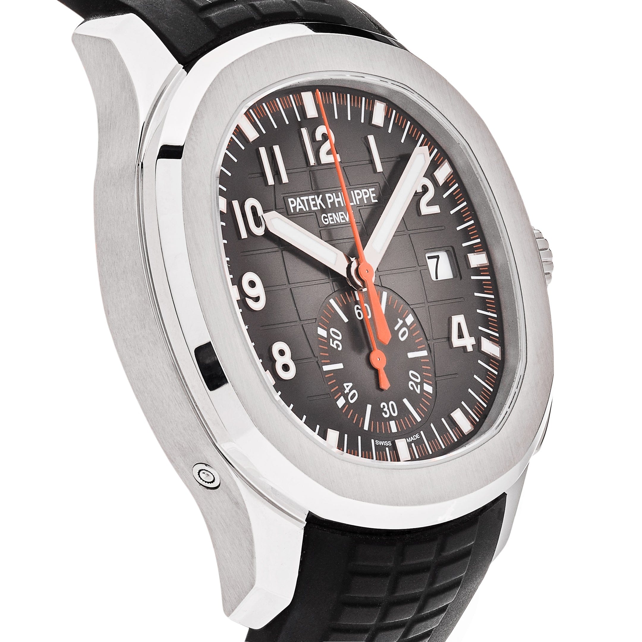 Patek Philippe Aquanaut Chronograph 5968A-001 Stainless Steel Black Dial (2019)