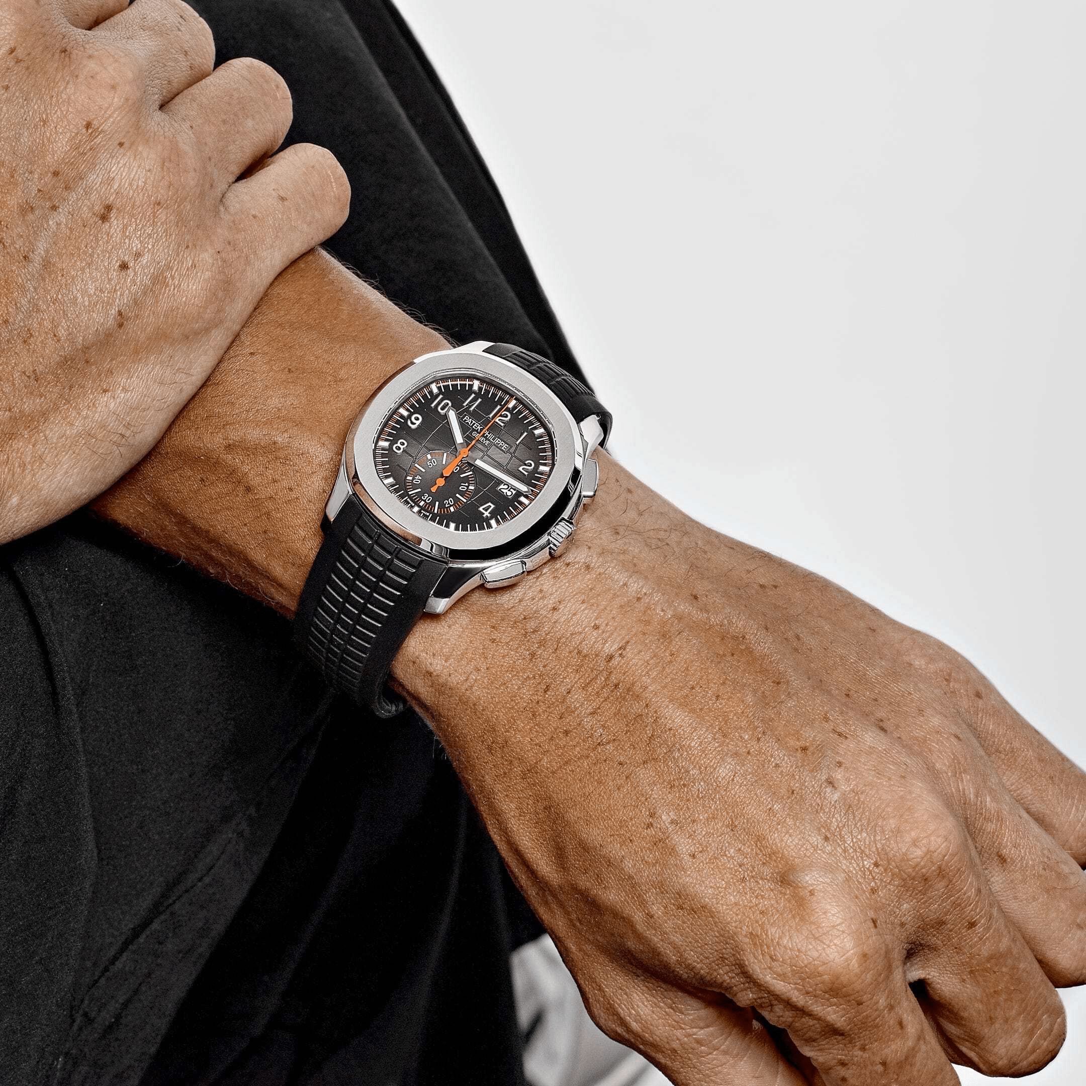 Patek Philippe Aquanaut Chronograph 5968A-001 Stainless Steel Black Dial (2019)