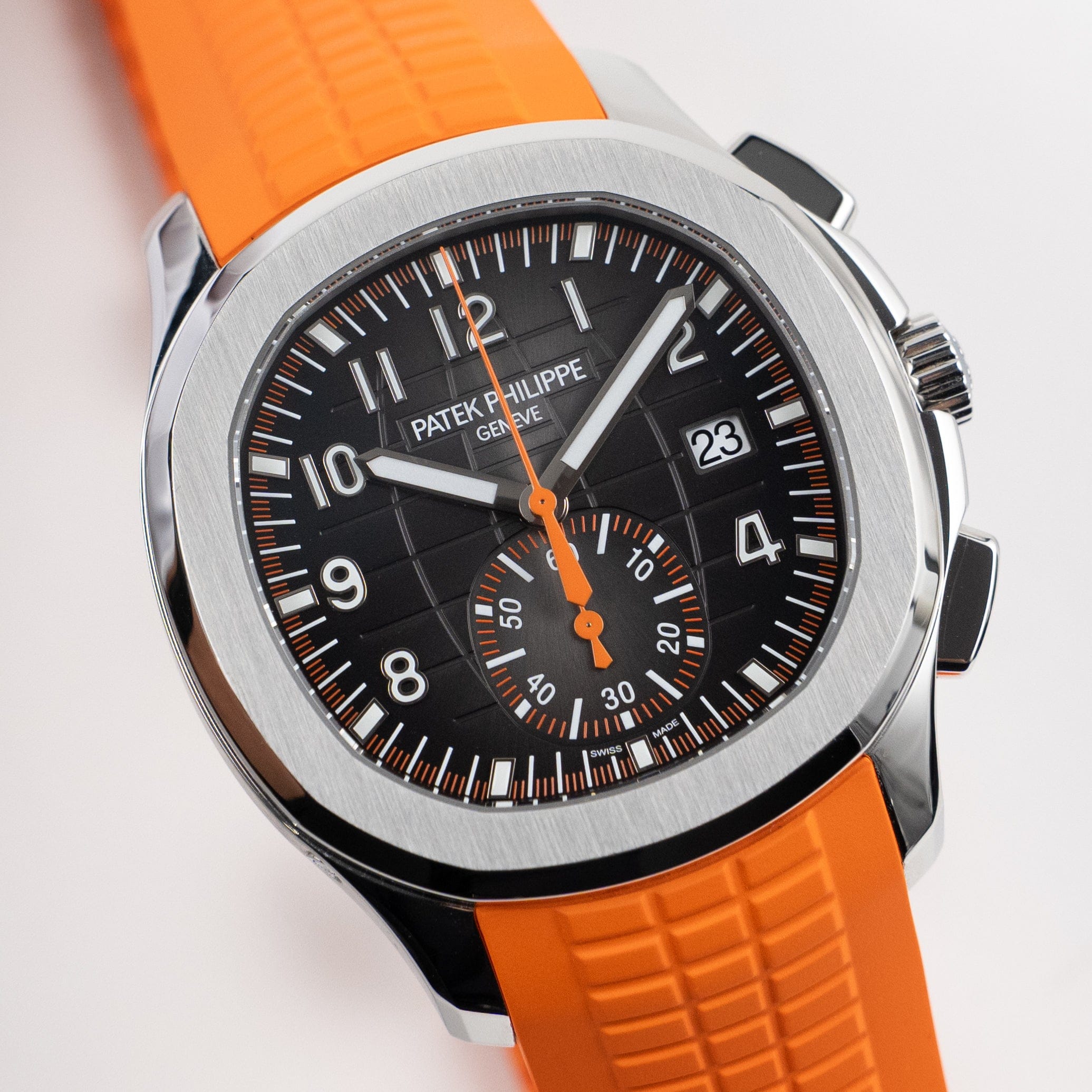 Patek Philippe Aquanaut Chronograph 5968A-001 Stainless Steel Black Dial (2024)