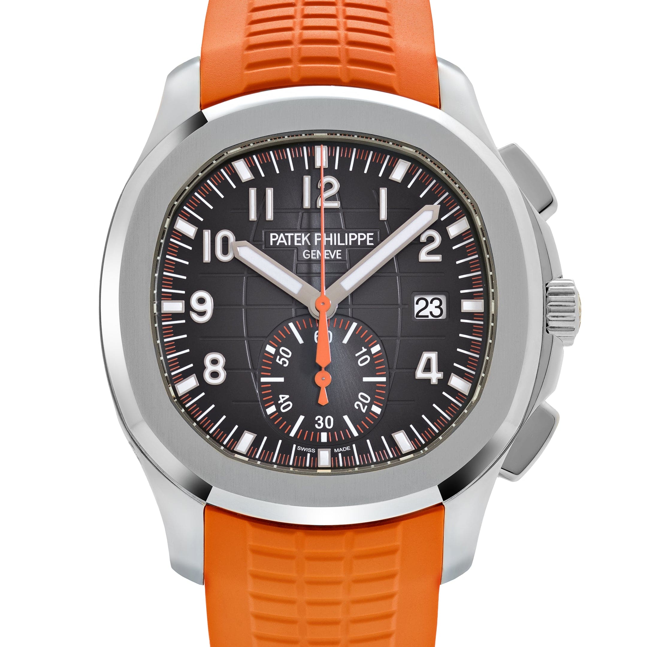 Patek Philippe Aquanaut Chronograph 5968A-001 Stainless Steel Black Dial