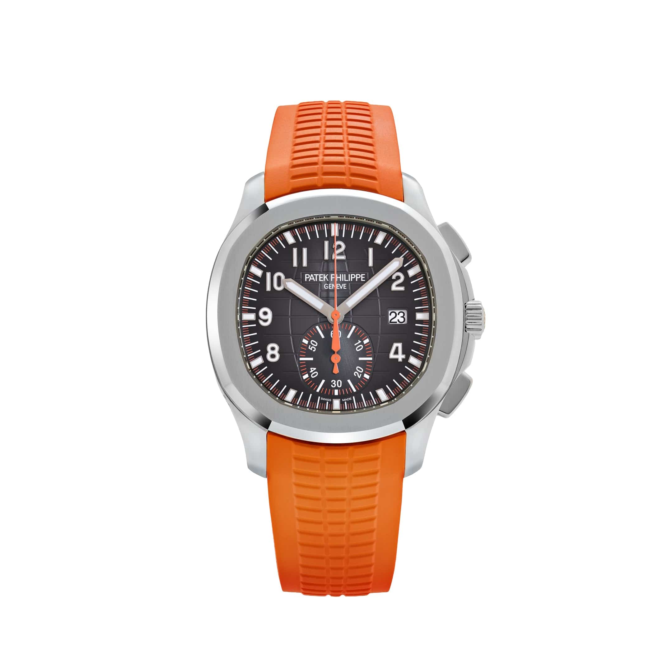 Patek Philippe Aquanaut Chronograph 5968A-001 Stainless Steel Black Dial