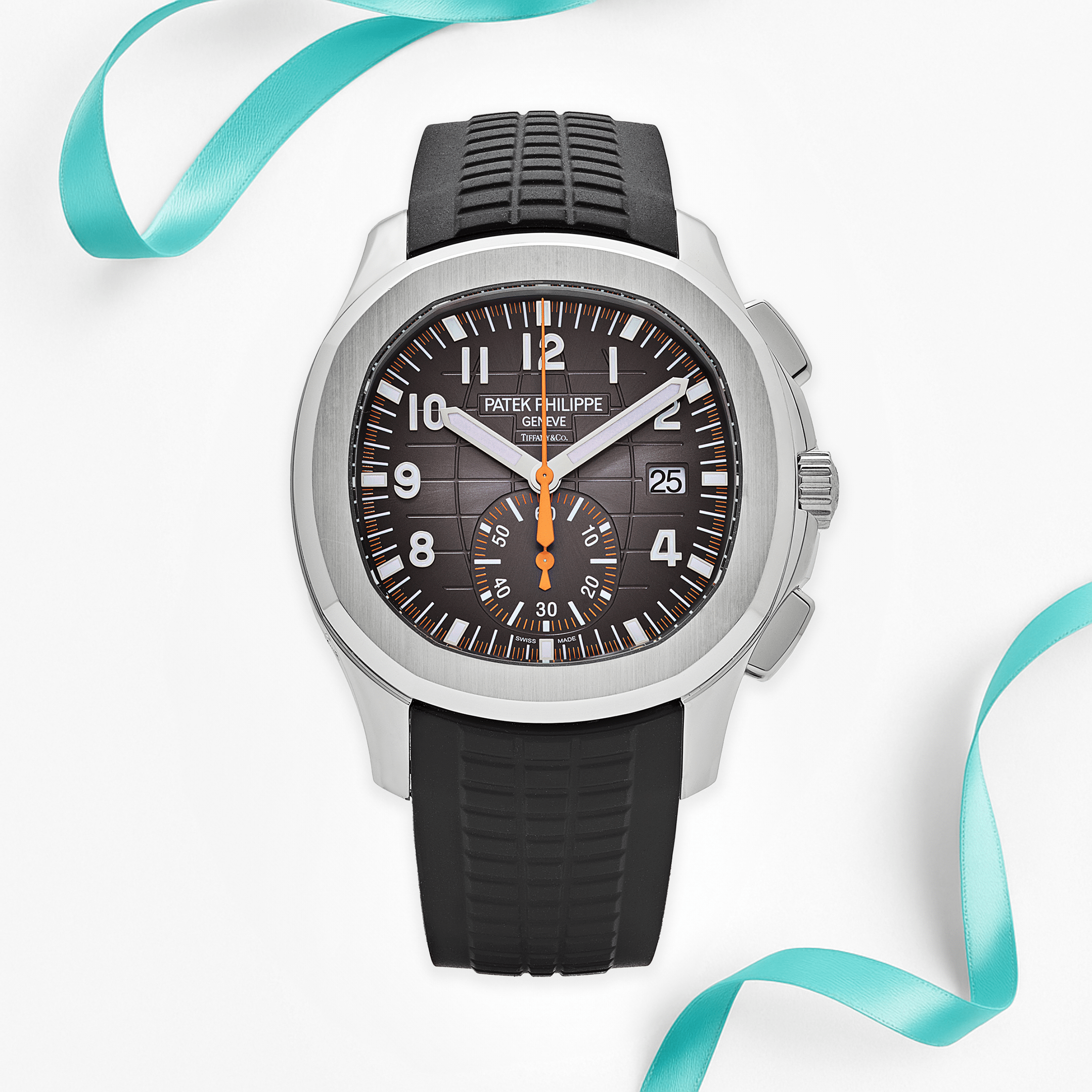 Patek Philippe Aquanaut Chronograph 5968A-001 'Tiffany & Co.' Stainless Steel Black Dial (2023)