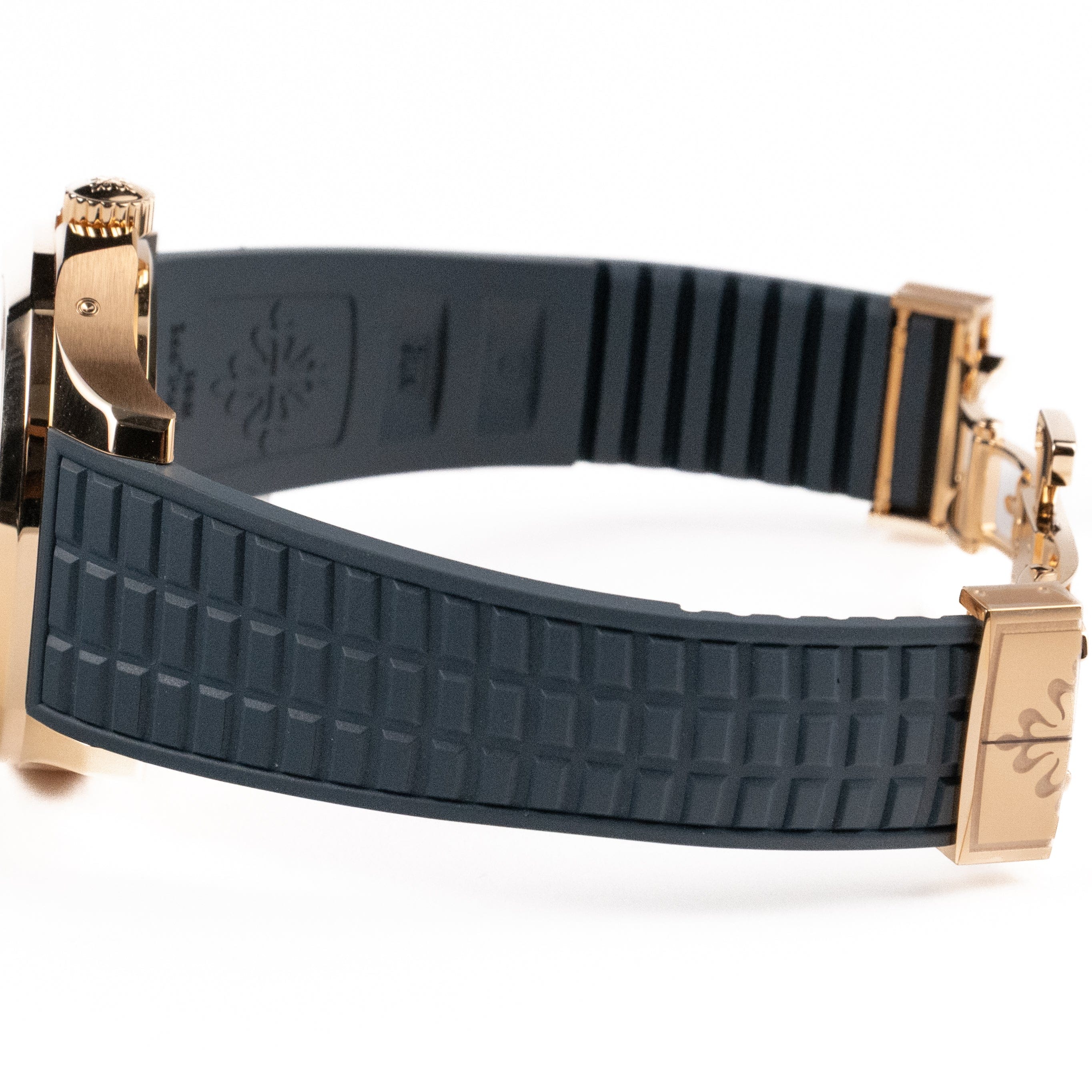 Patek Philippe Aquanaut Luce 5261R-001 Annual Calendar Moon Phases Rose Gold Blue-Gray Dial (2025)