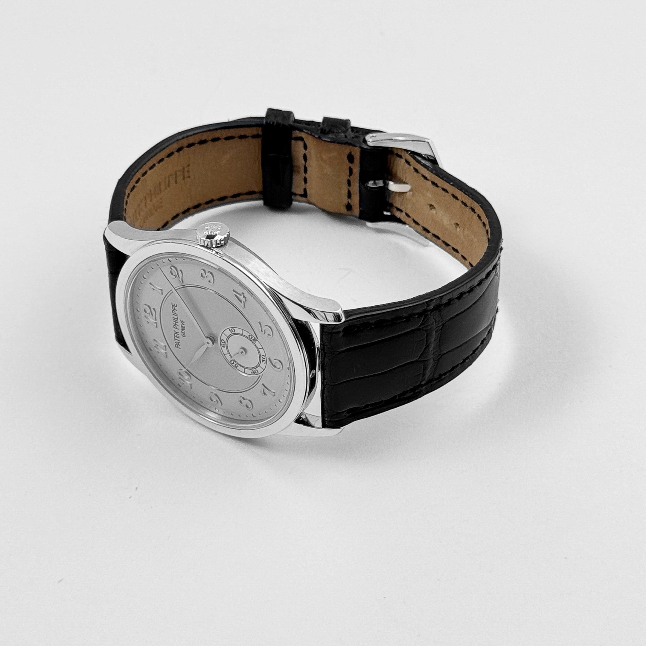 Patek Philippe Calatrava 5196P-001 Platinum Silver Dial