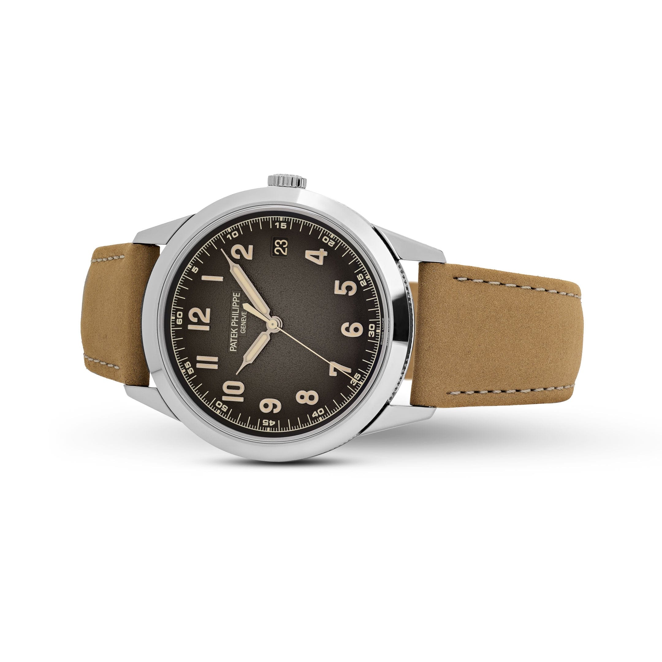 Patek Philippe Calatrava 5226G-001 White Gold Charcoal Dial Date (2025)