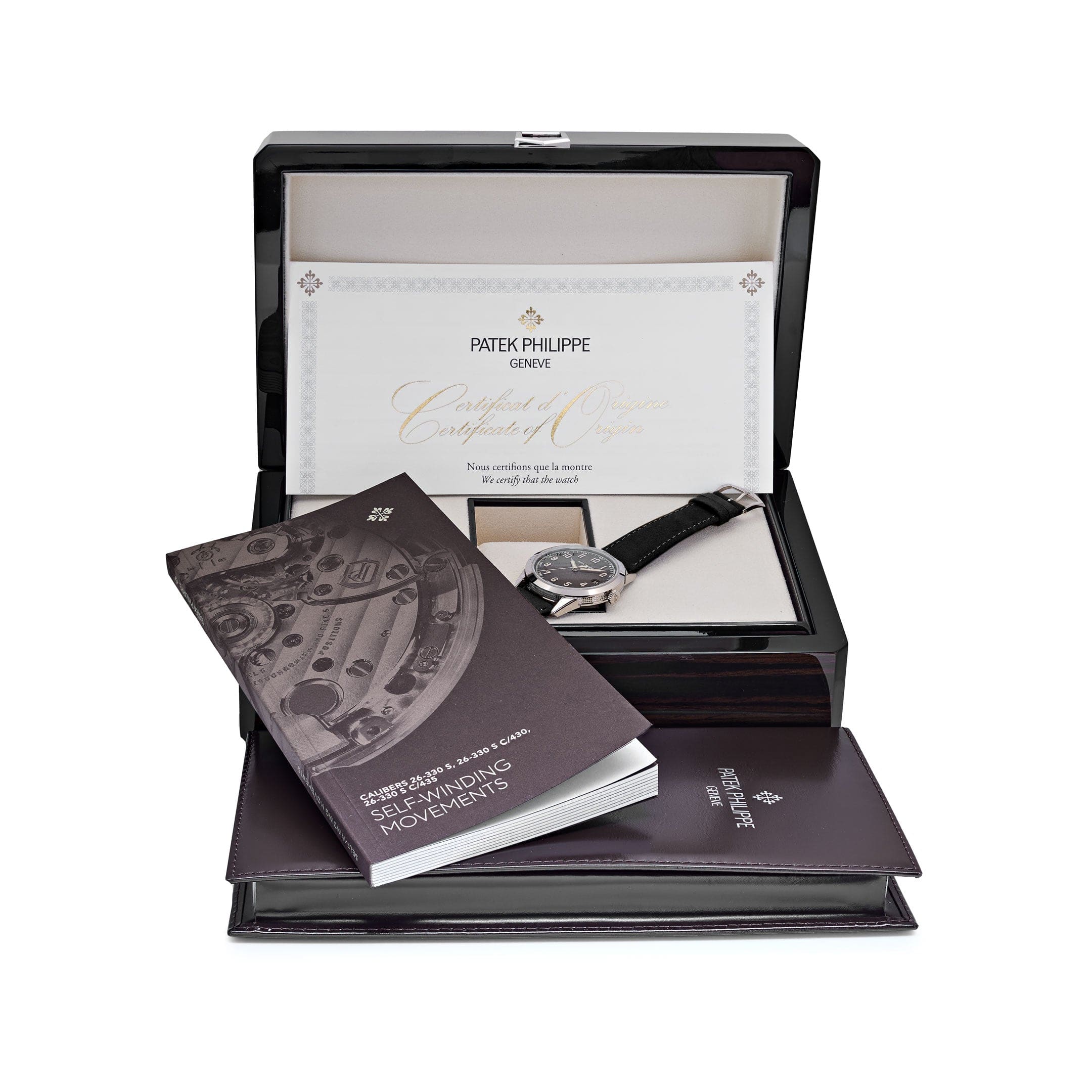 Patek Philippe Calatrava 5226G-001 White Gold Charcoal Dial Date (2025)