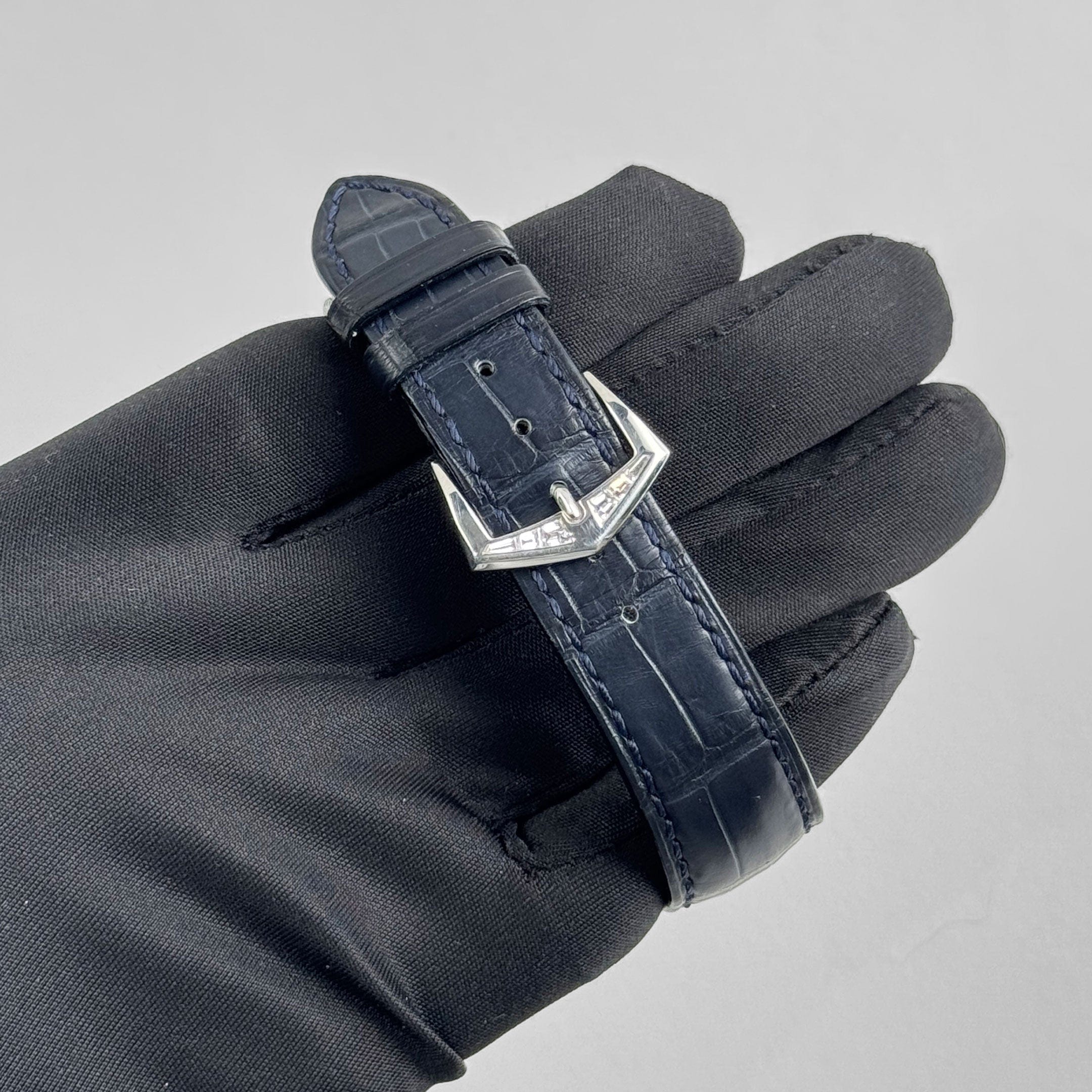 Patek Philippe Calatrava 5298P-012 Platinum Black Diamond Dial Diamond Bezel (2015)