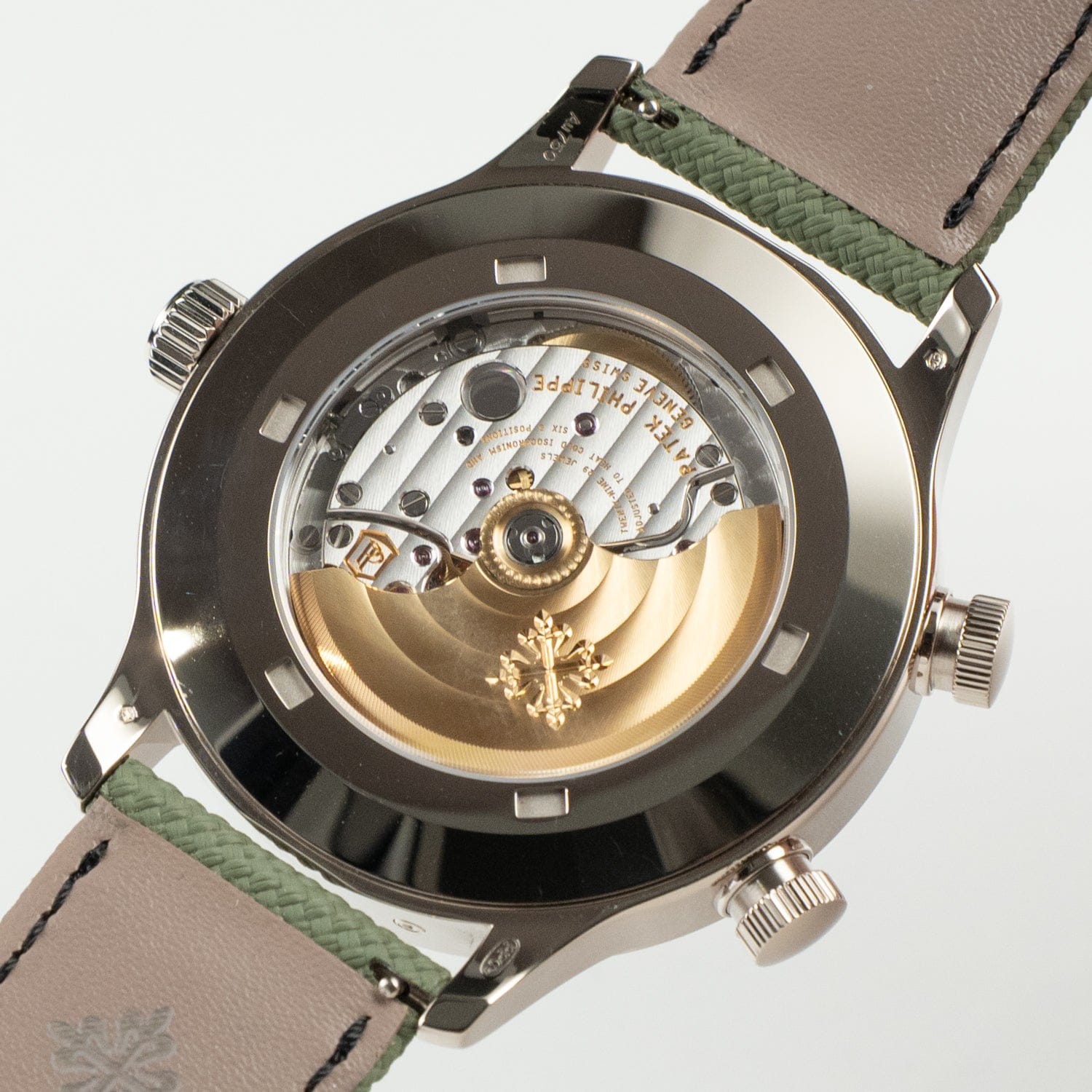 Patek Philippe Calatrava 5524G-010 'Pilot' Travel Time White Gold Ivory Dial (2025)