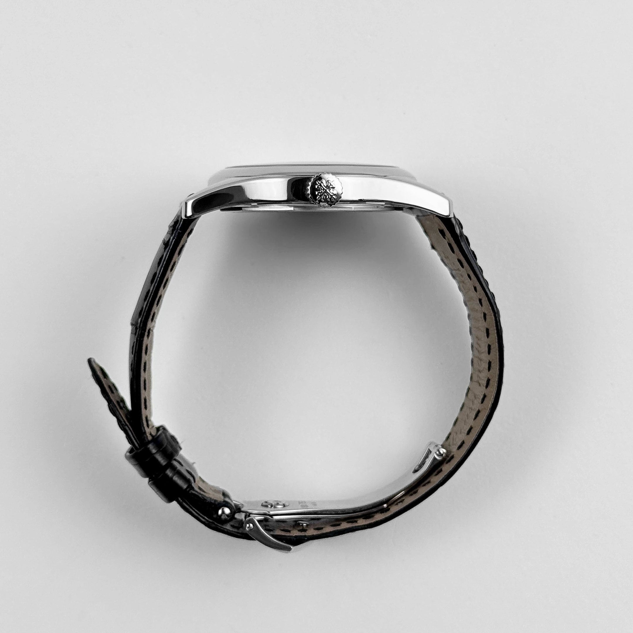 Patek Philippe Calatrava 6000G-001 White Gold Black Dial (2007)