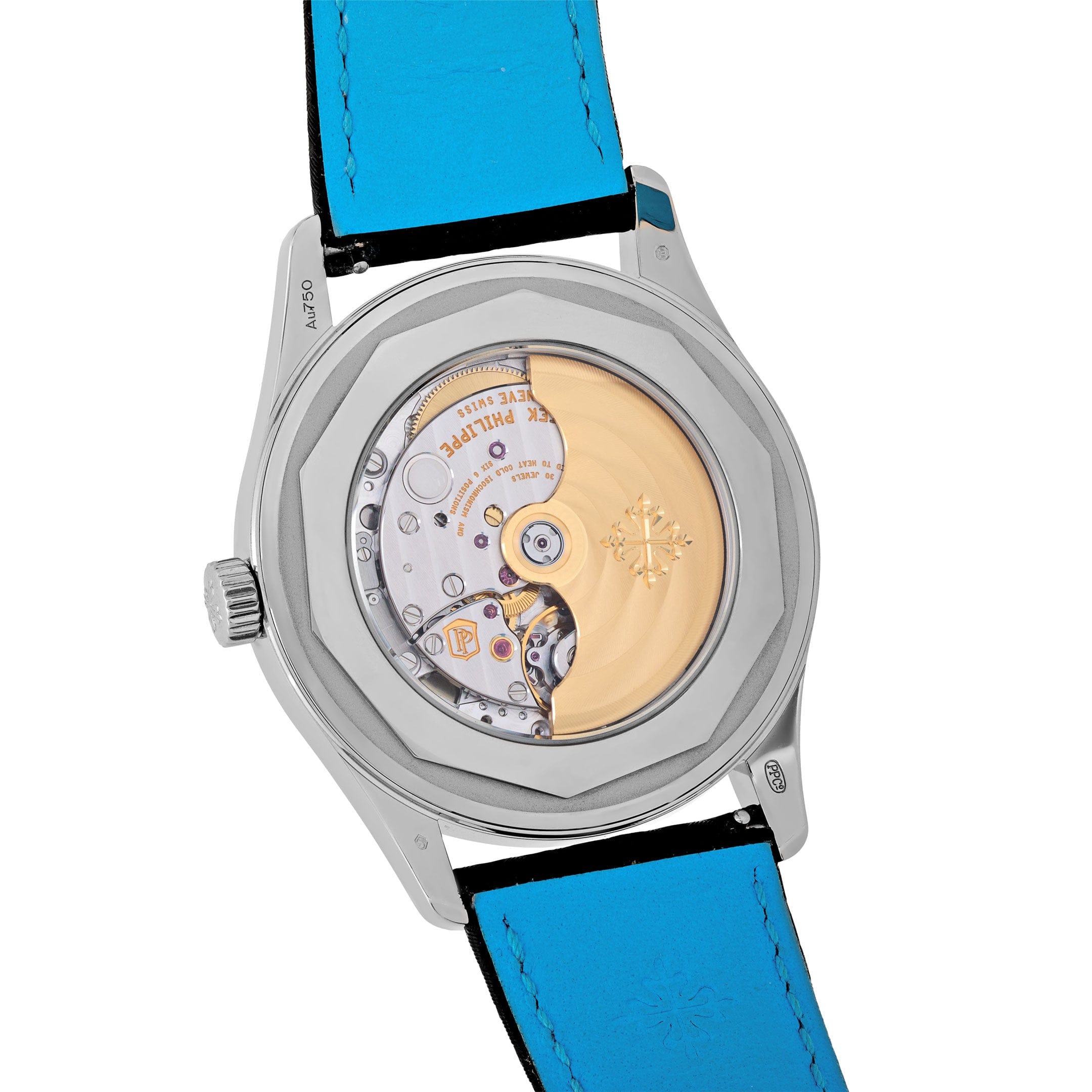 Patek Philippe Calatrava 6007G-011 White Gold Blue Accents (2025)