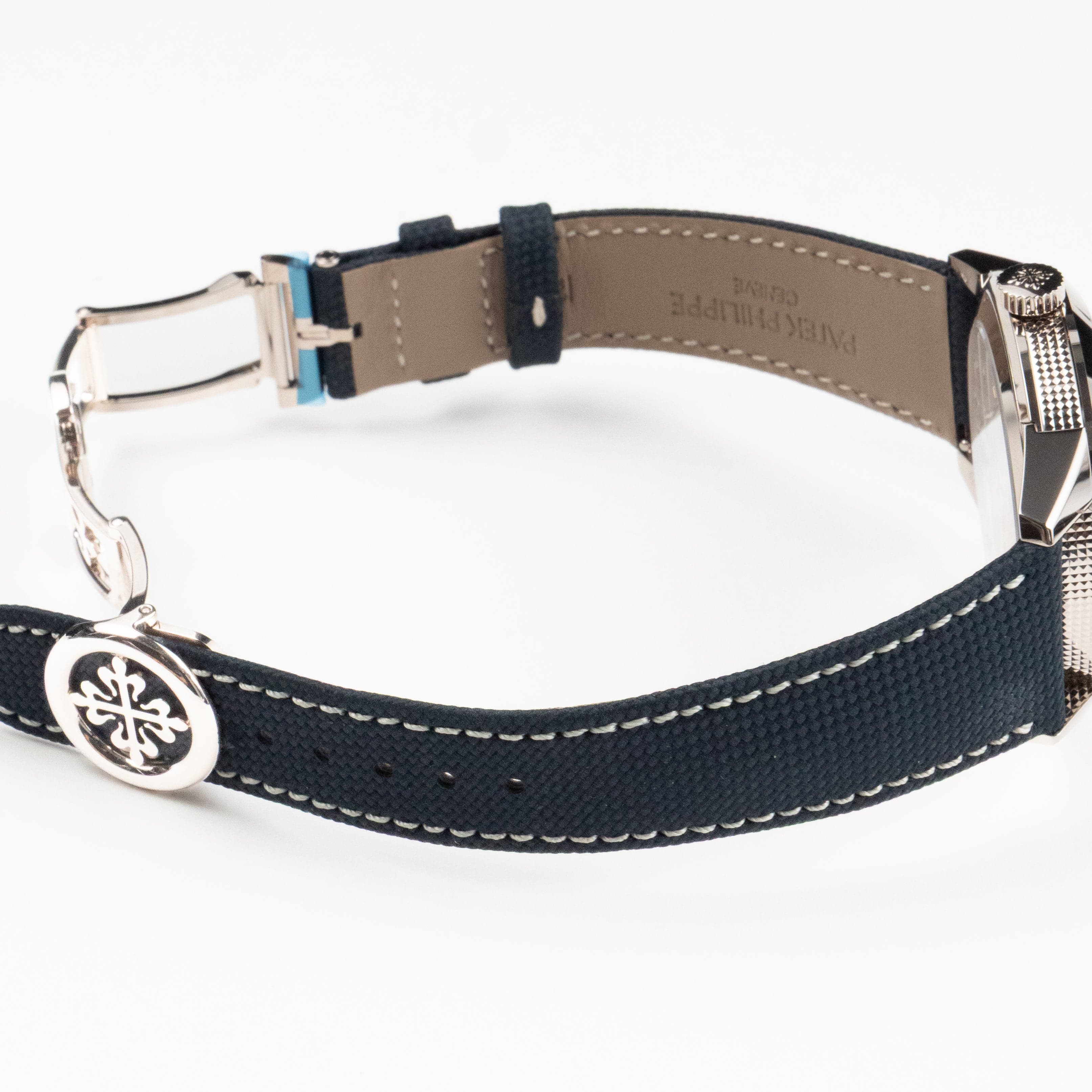 Patek Philippe Calatrava 8-Day 5328G-001 White Gold Blue Dial (2025)