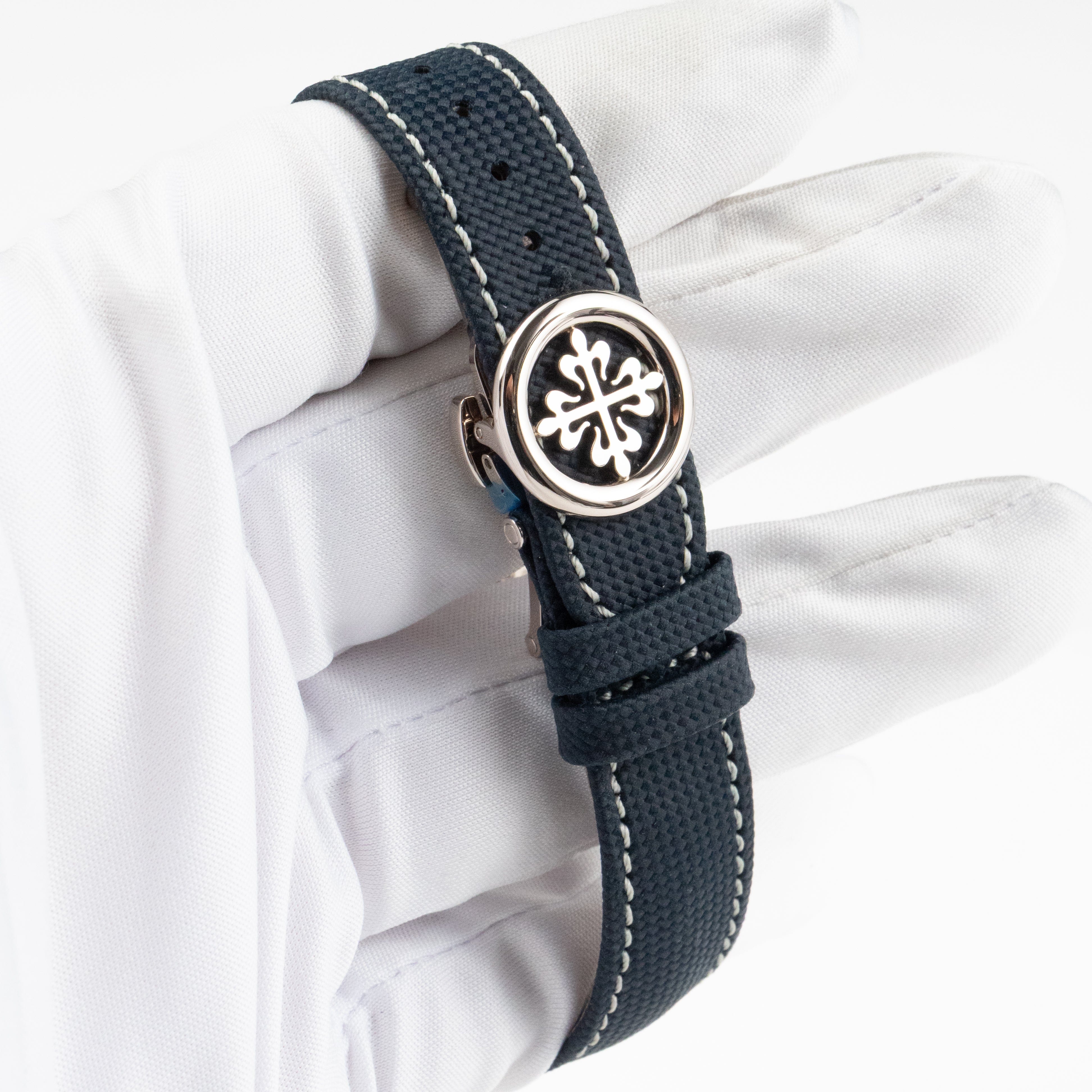 Patek Philippe Calatrava 8-Day 5328G-001 White Gold Blue Dial (2025)