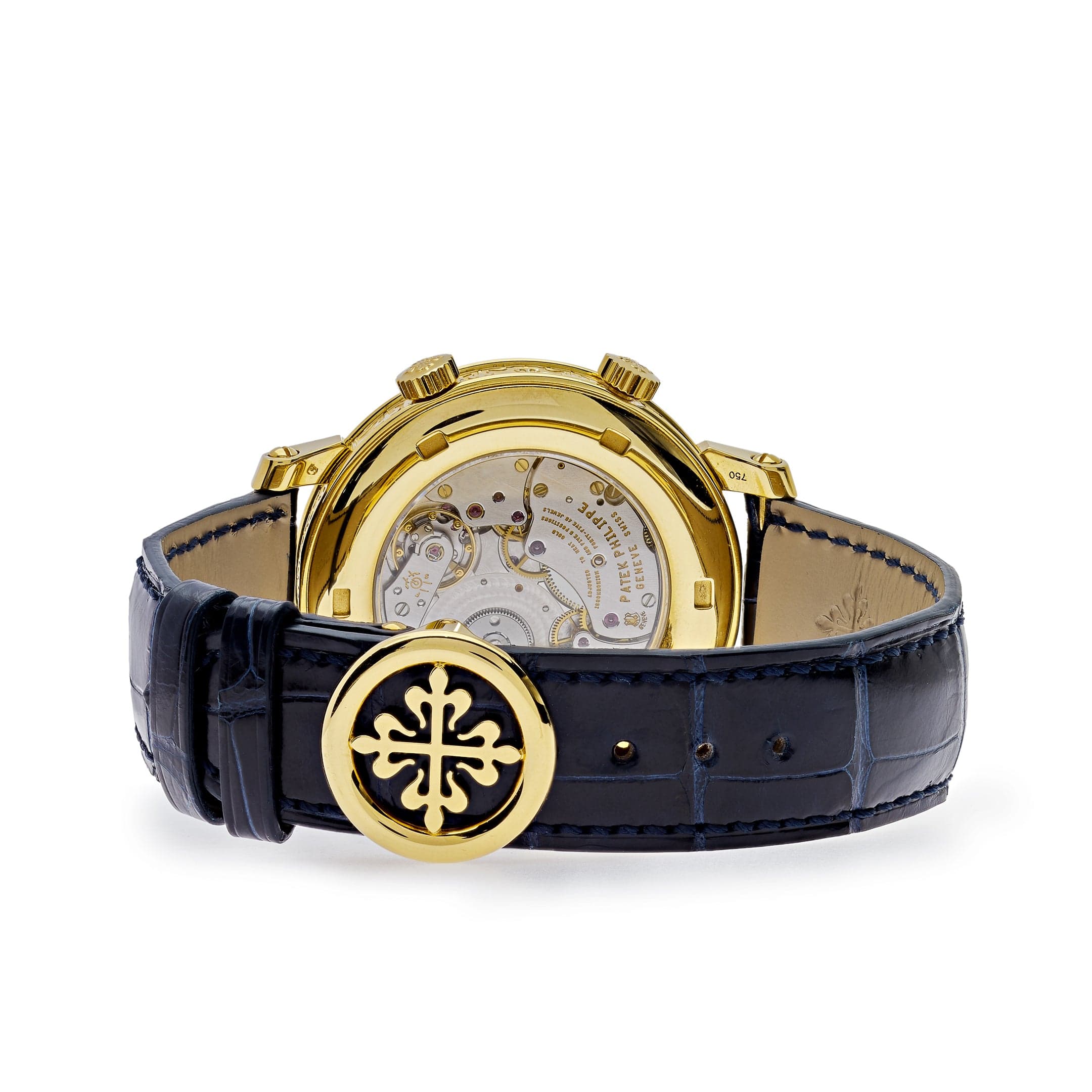 Luxury Watch Patek Philippe Celestial Grand Complications Sky Chart Yellow Gold Blue Dial 5102J-001 Wrist Aficionado