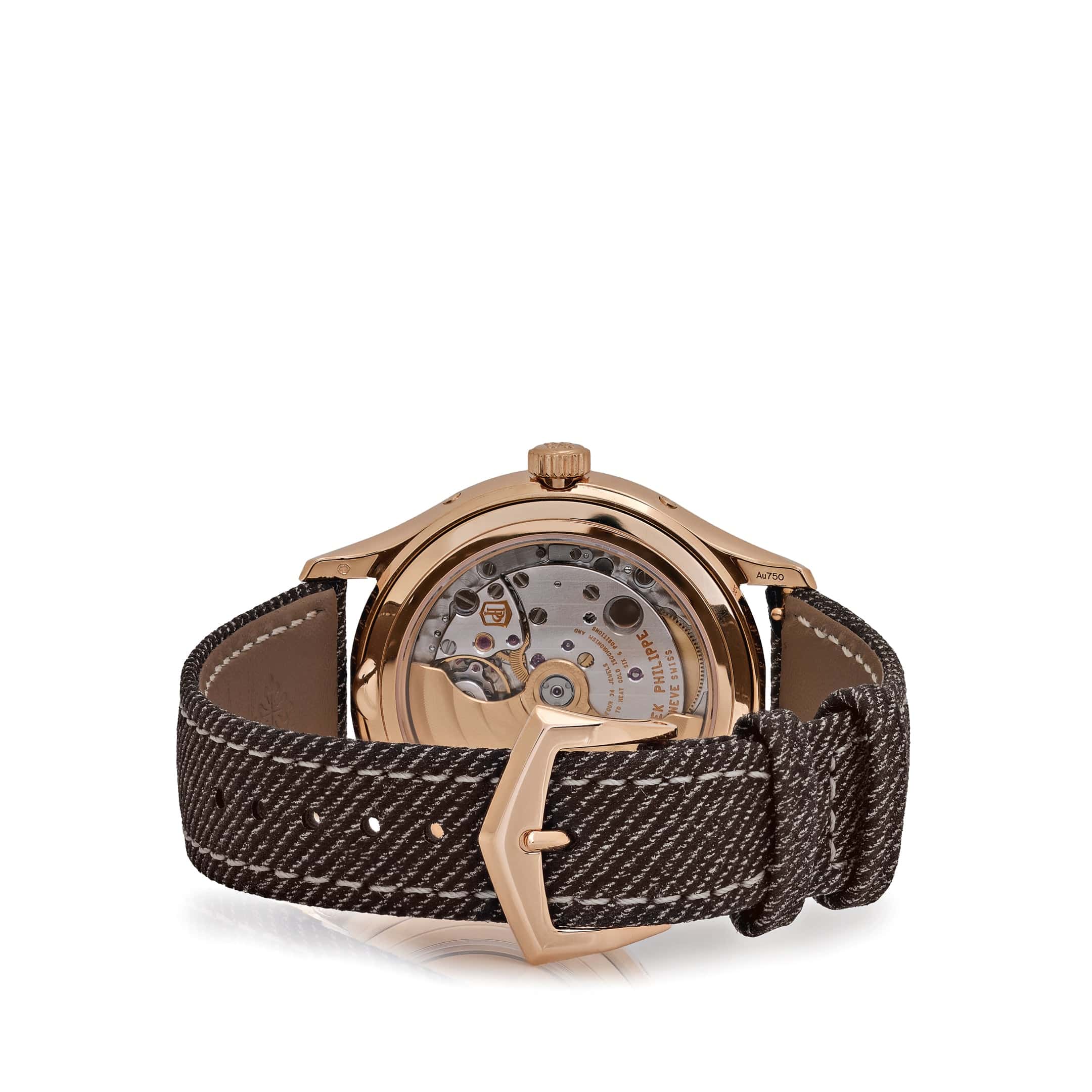 Patek Philippe Complications 4946R-001 Annual Calendar Moon Phases Rose Gold Chestnut Satin Dial (2025)