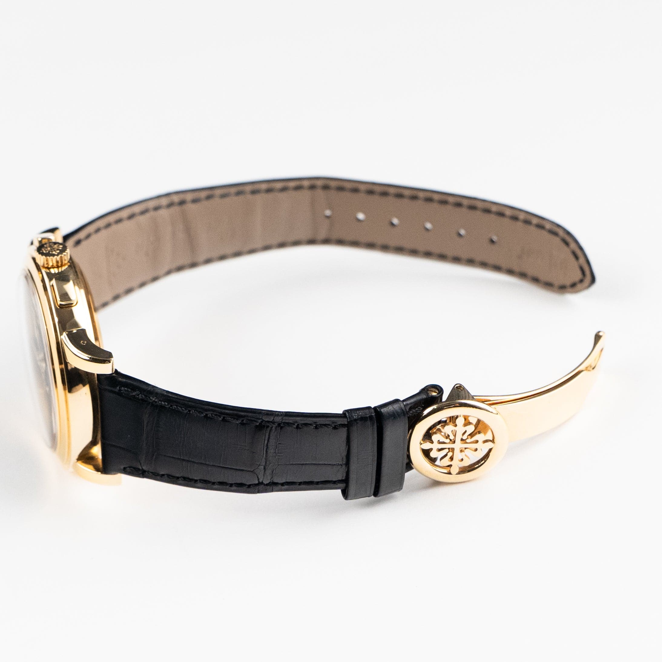 Patek Philippe Complications 5070J-001 Chronograph Yellow Gold Black Dial (2008)