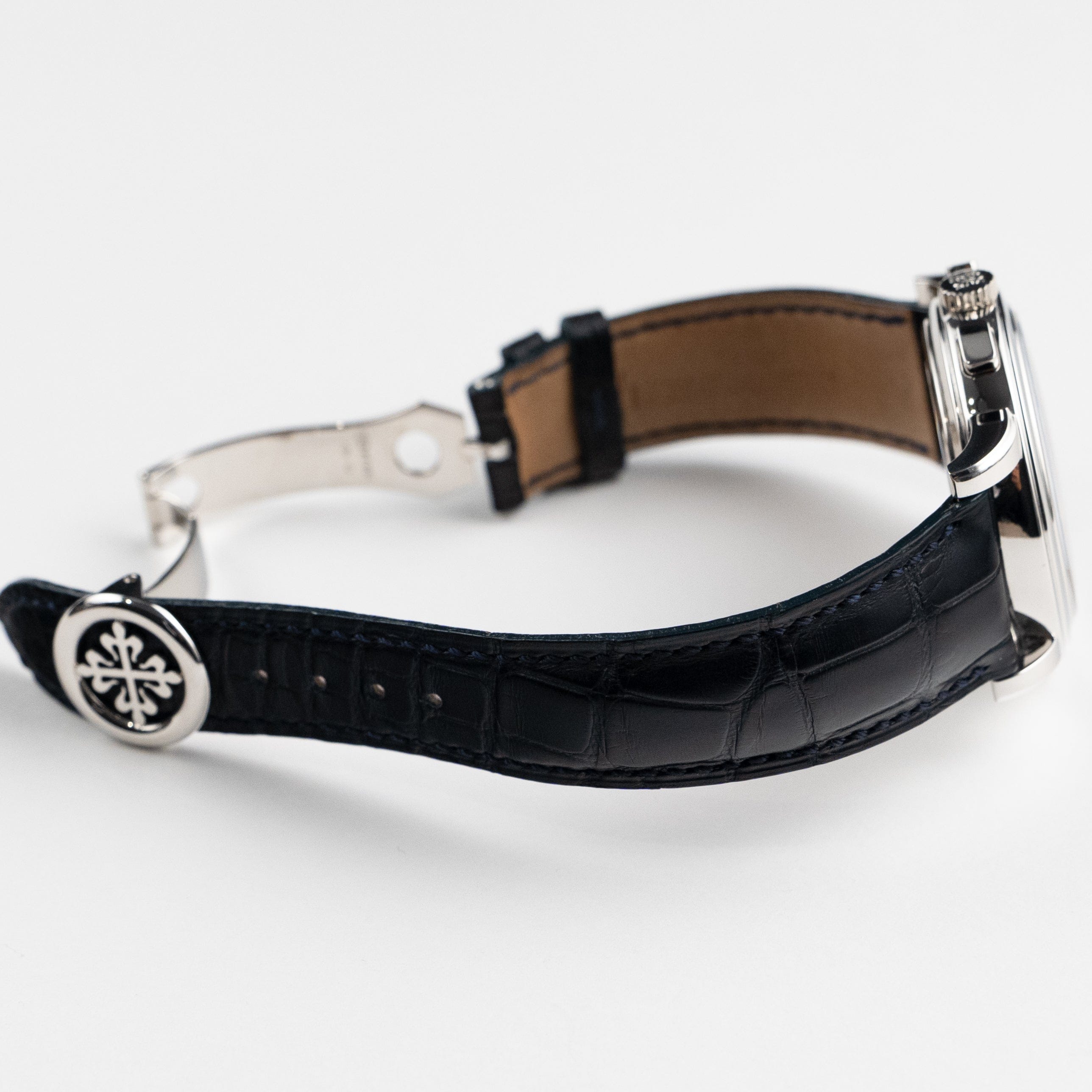 Patek Philippe Complications 5070P-001 Chronograph Platinum Blue Dial (2008)