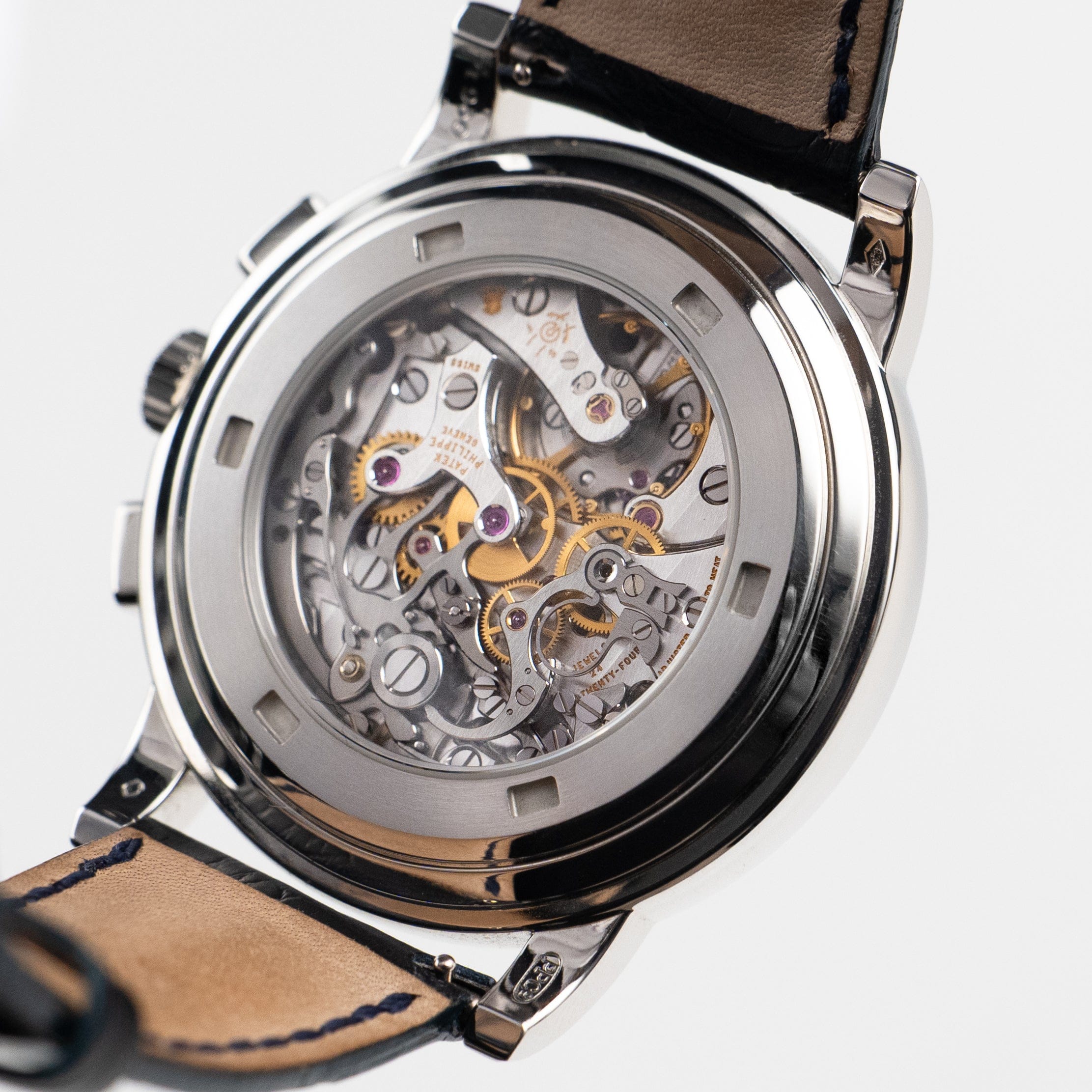 Patek Philippe Complications 5070P-001 Chronograph Platinum Blue Dial (2008)