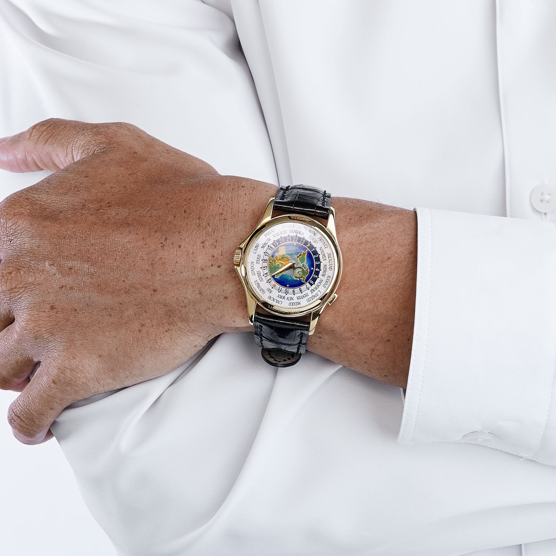 Patek Philippe Complications 5131J-001 World Time Yellow Gold (2010)