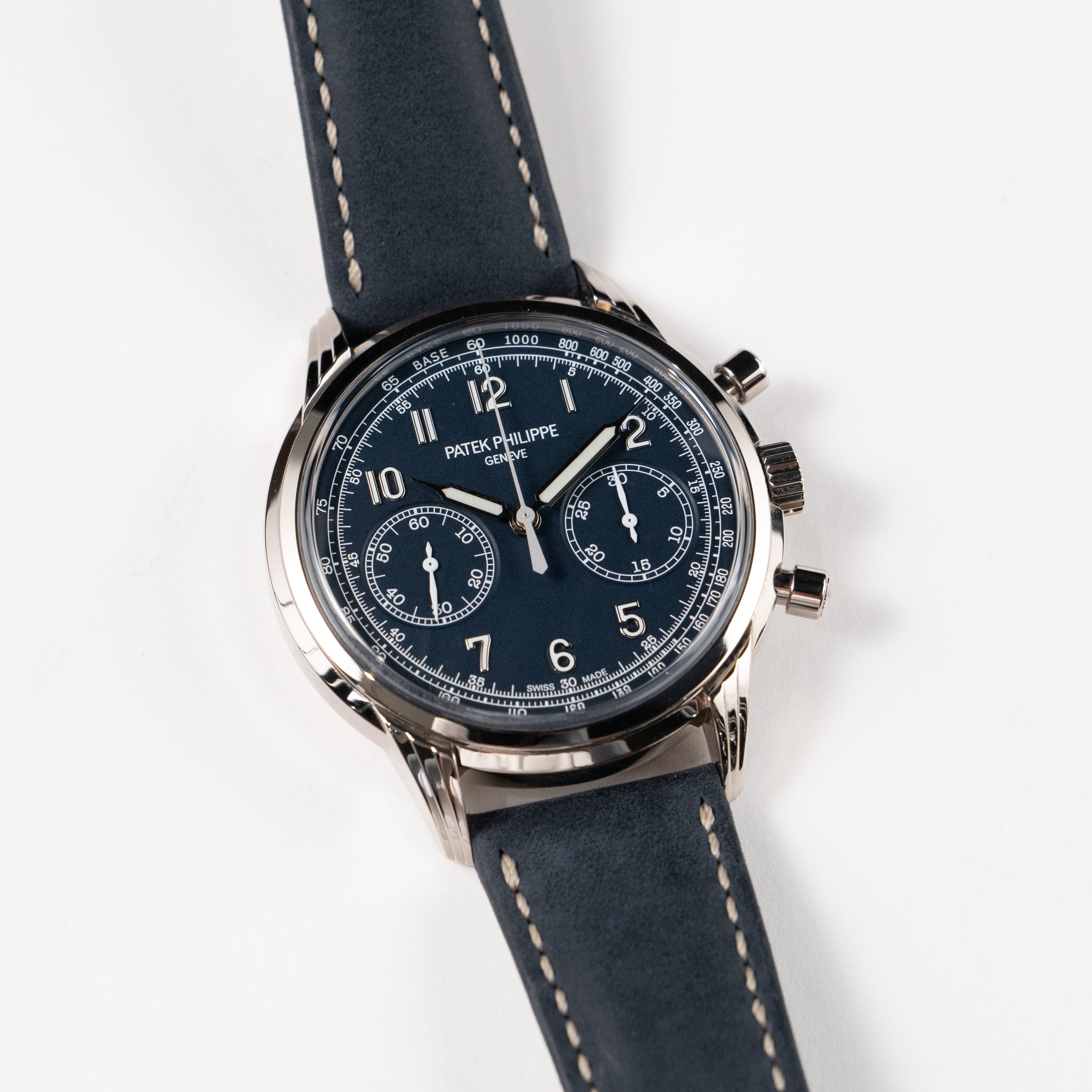 Patek Philippe Complications 5172G-001 Chronograph White Gold Blue Dial (2020)