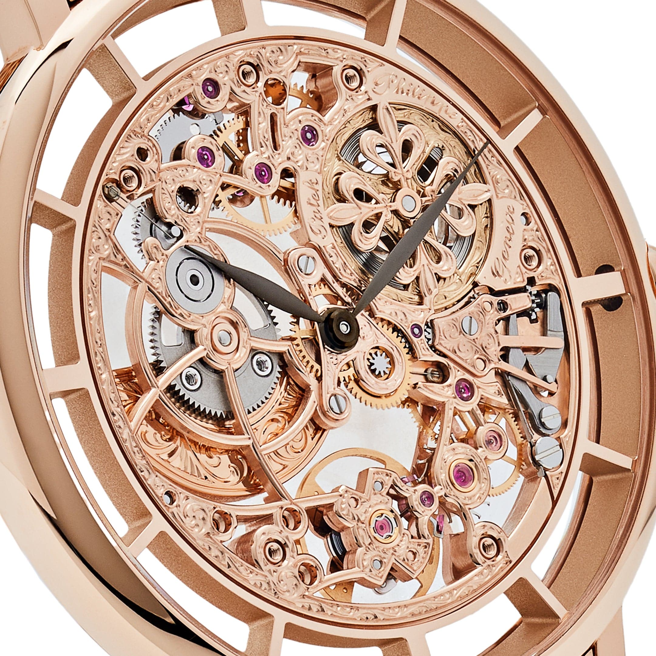 Patek Philippe Complications 5180/1R-001 Calatrava Rose Gold Skeleton Dial (2023)