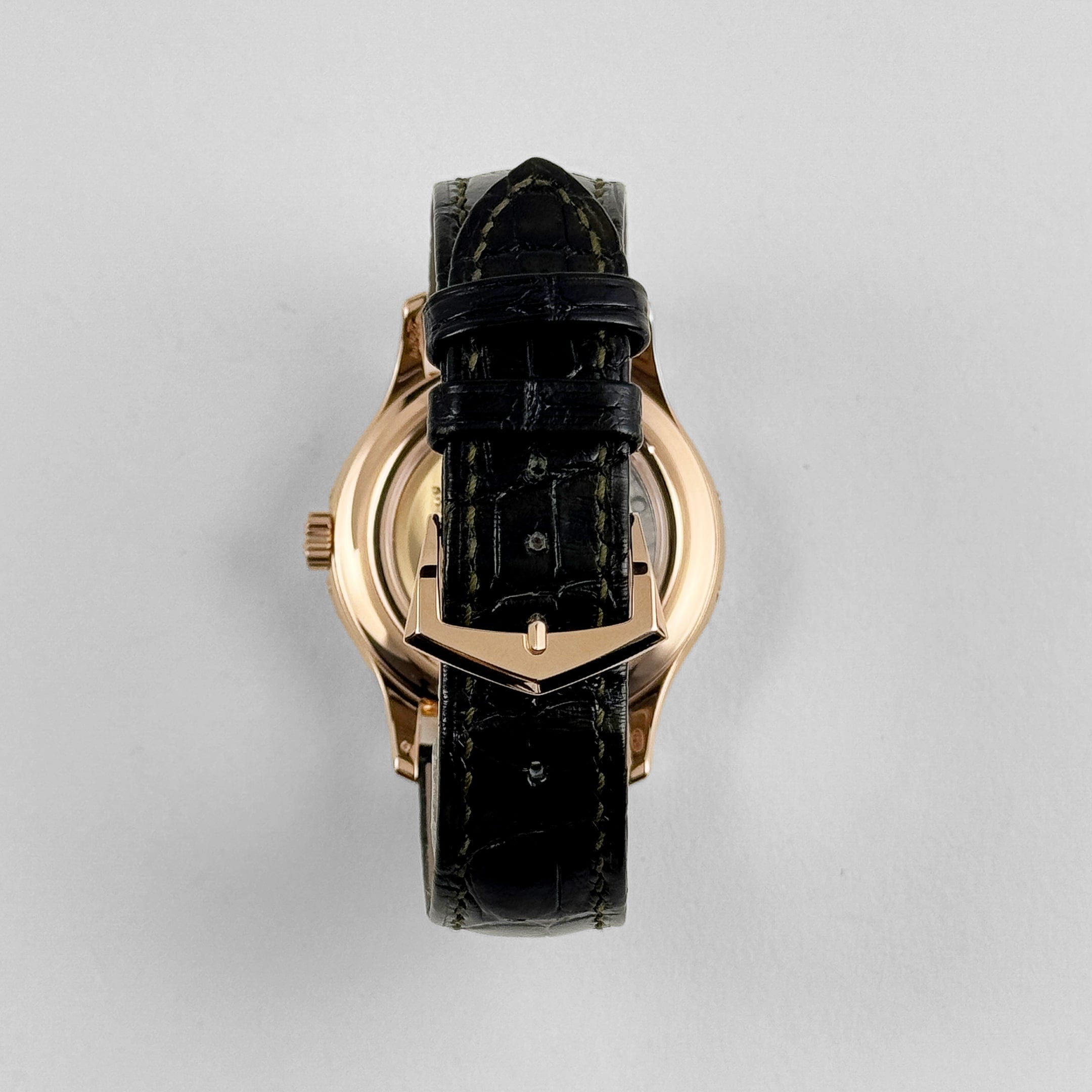 Patek Philippe Complications 5205R-011 Annual Calendar Moon Phases Rose Gold Green Dial (2022)