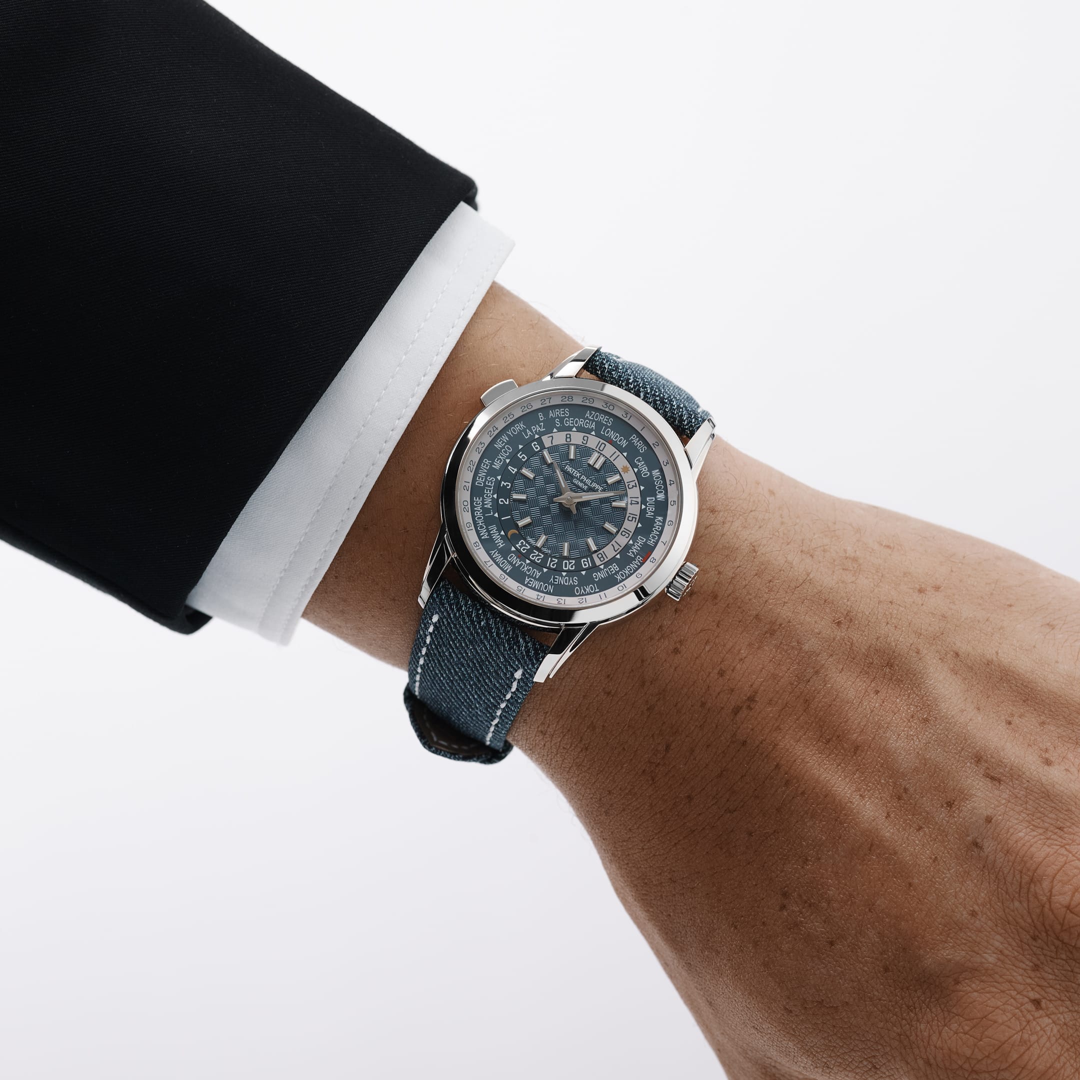 Patek Philippe Complications 5330G-001 World Time White Gold Blue Dial (2025)