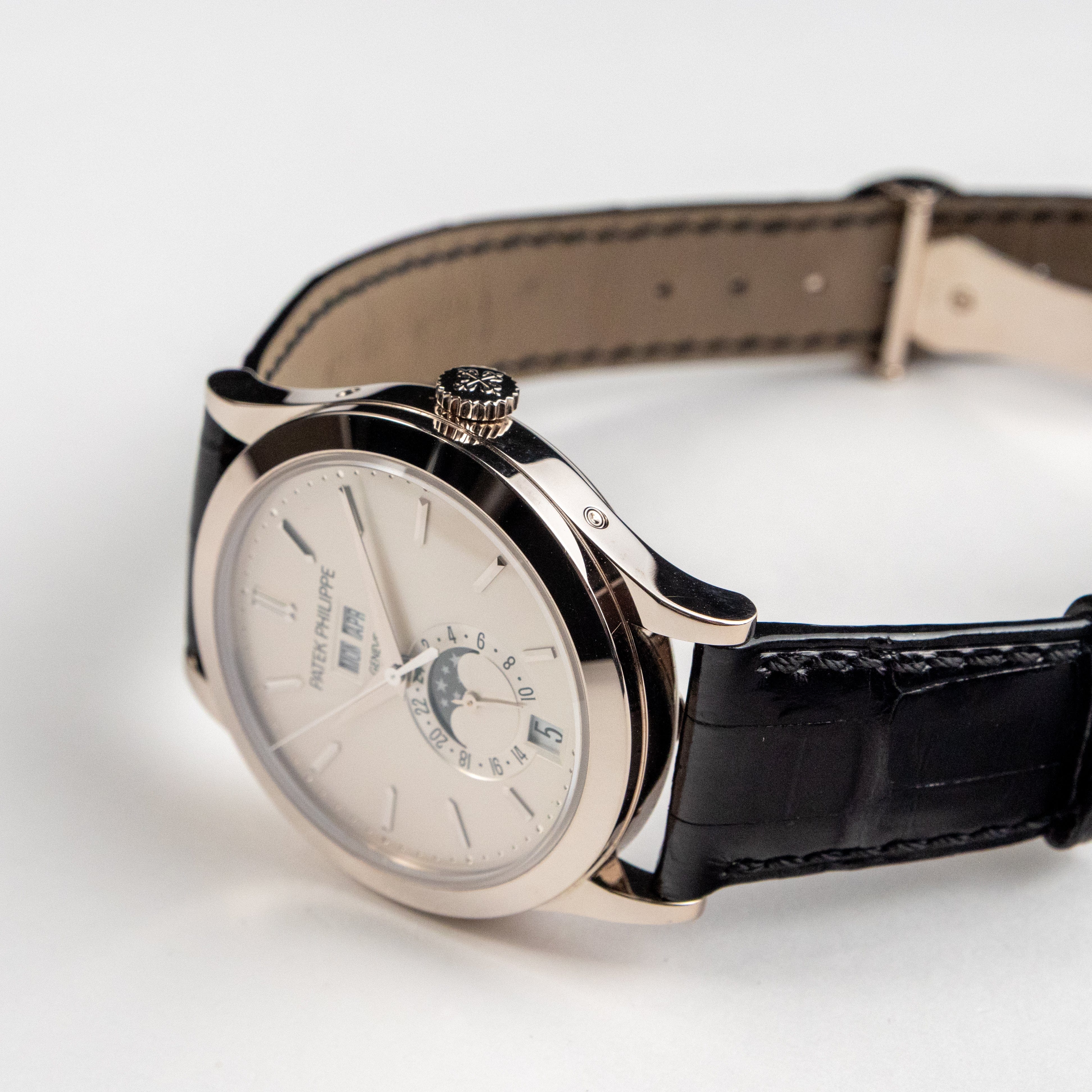Patek Philippe Complications 5396G-011 Annual Calendar Moon Phases White Gold (2019)