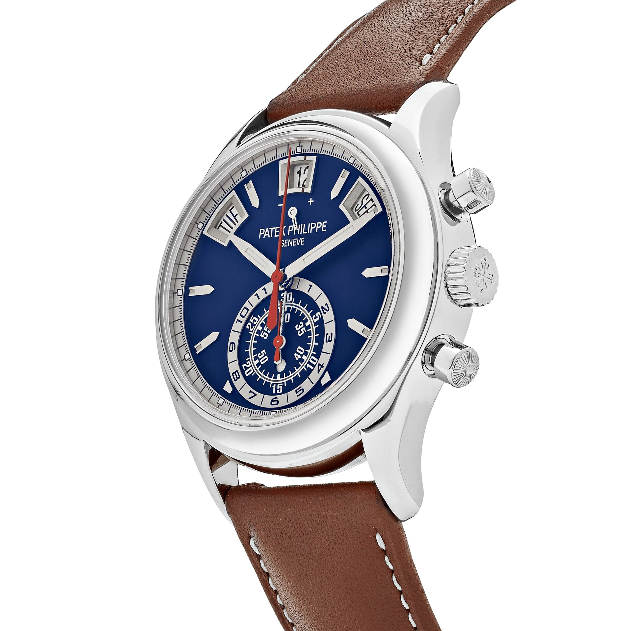 Patek Philippe Complications Annual Calendar Chronograph White Gold 5960/01G-001 Wrist Aficionado