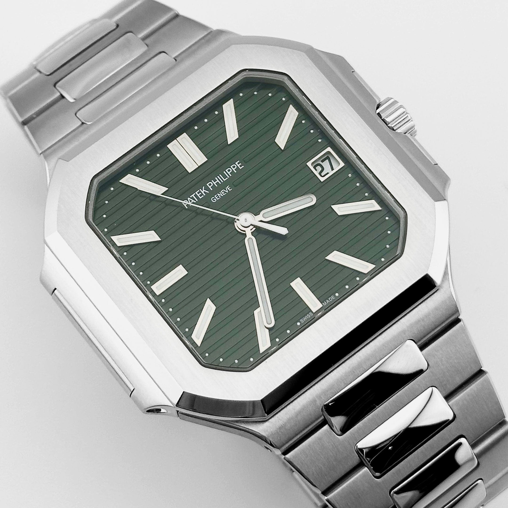 Patek Philippe Cubitus 5821/1A-001 Stainless Steel Green Dial (2025)