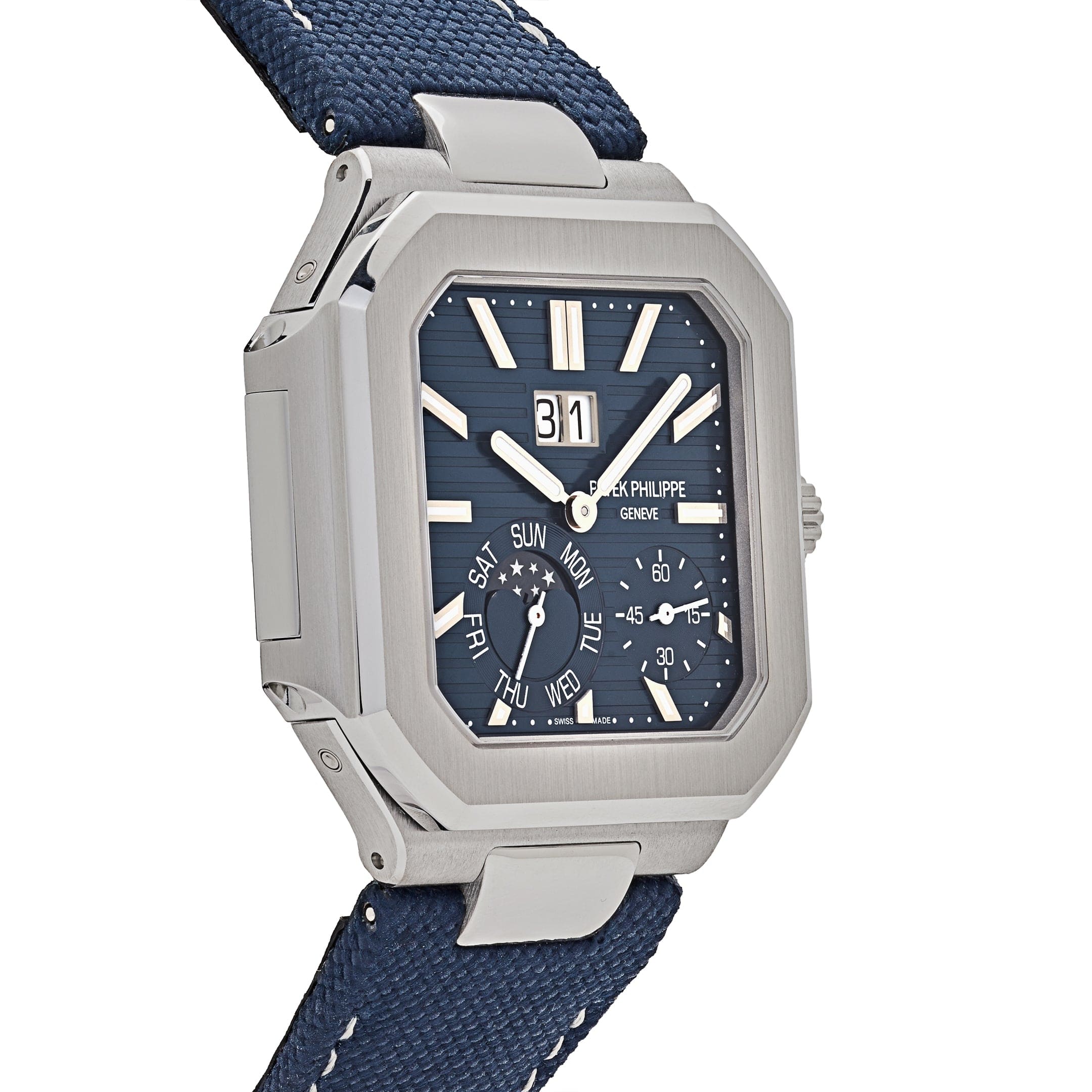 Patek Philippe Cubitus 5822P-001 Platinum Blue Dial (2024)