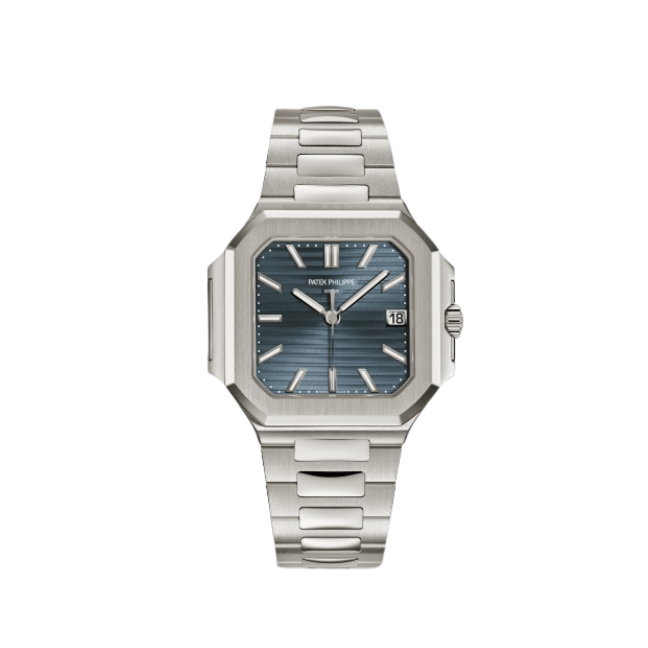 Patek Philippe Cubitus 7128/1G-001 White Gold Blue Dial (2025)