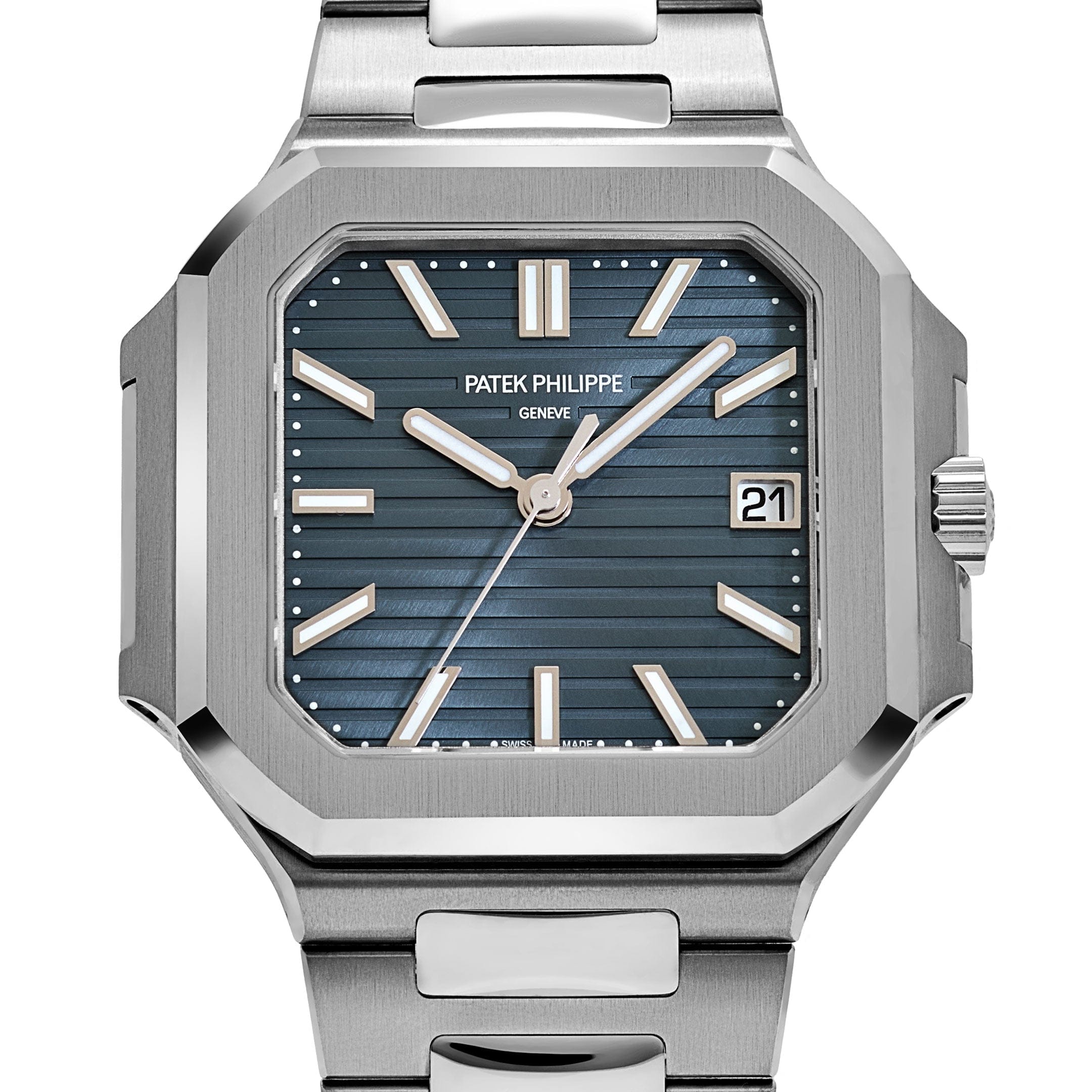 Patek Philippe Cubitus 7128/1G-001 White Gold Blue Dial (2025)