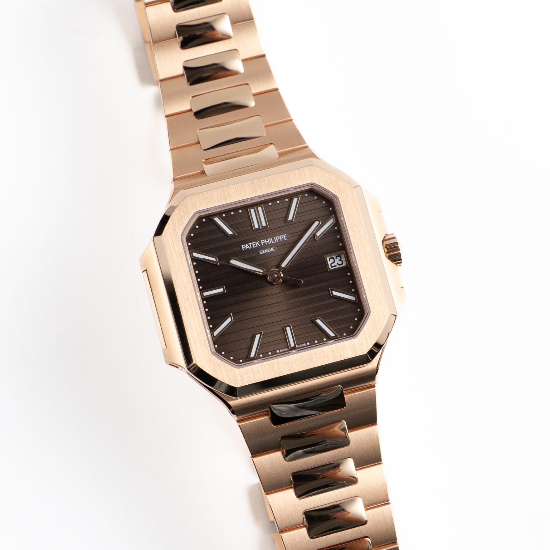 Patek Philippe Cubitus 7128/1R-001 Rose Gold Brown Dial (2026)